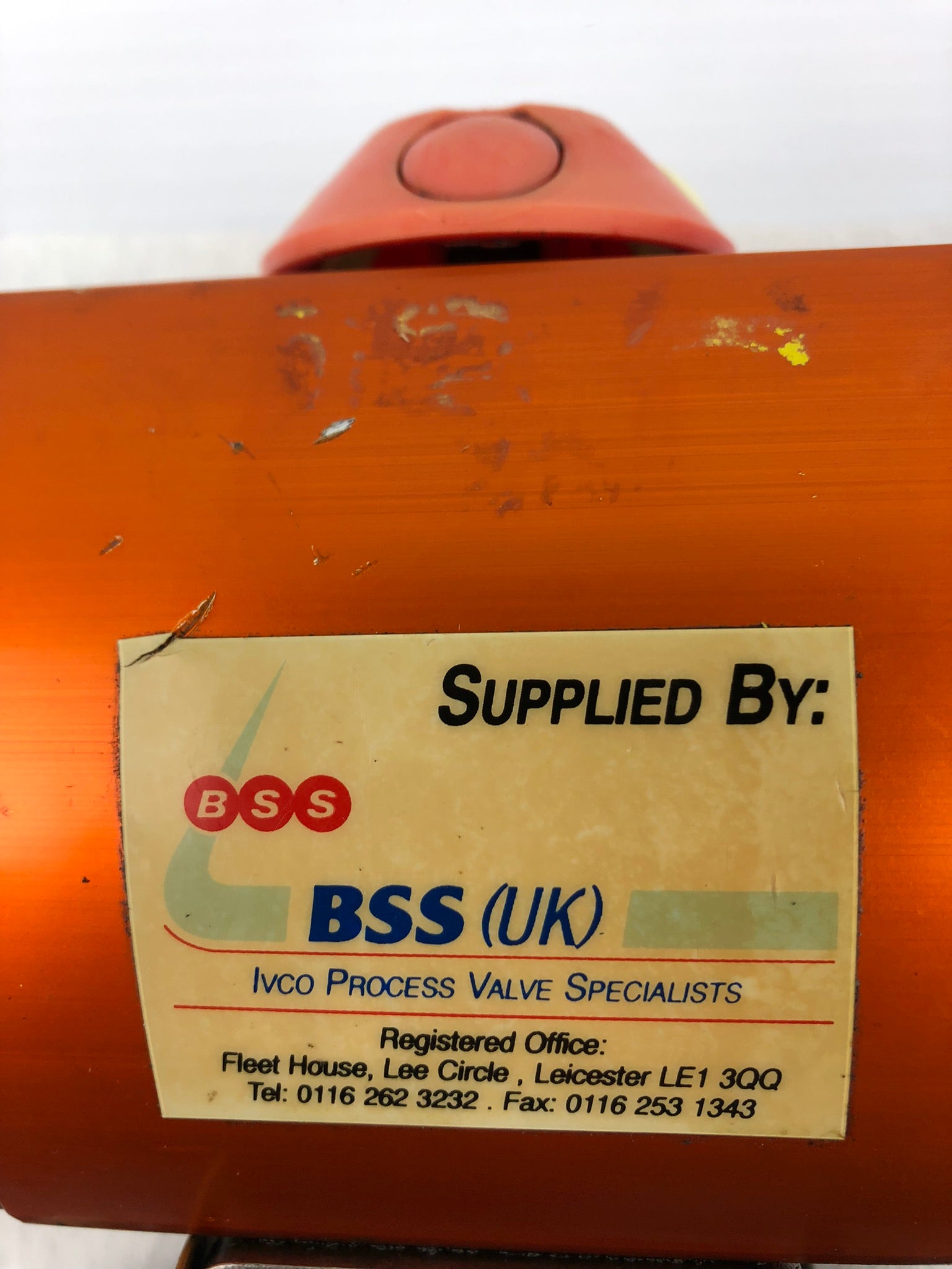 Norbro 10-RDB40-1SDBE0-D Pneumatic Actuator w Lucifer S26401-36-1