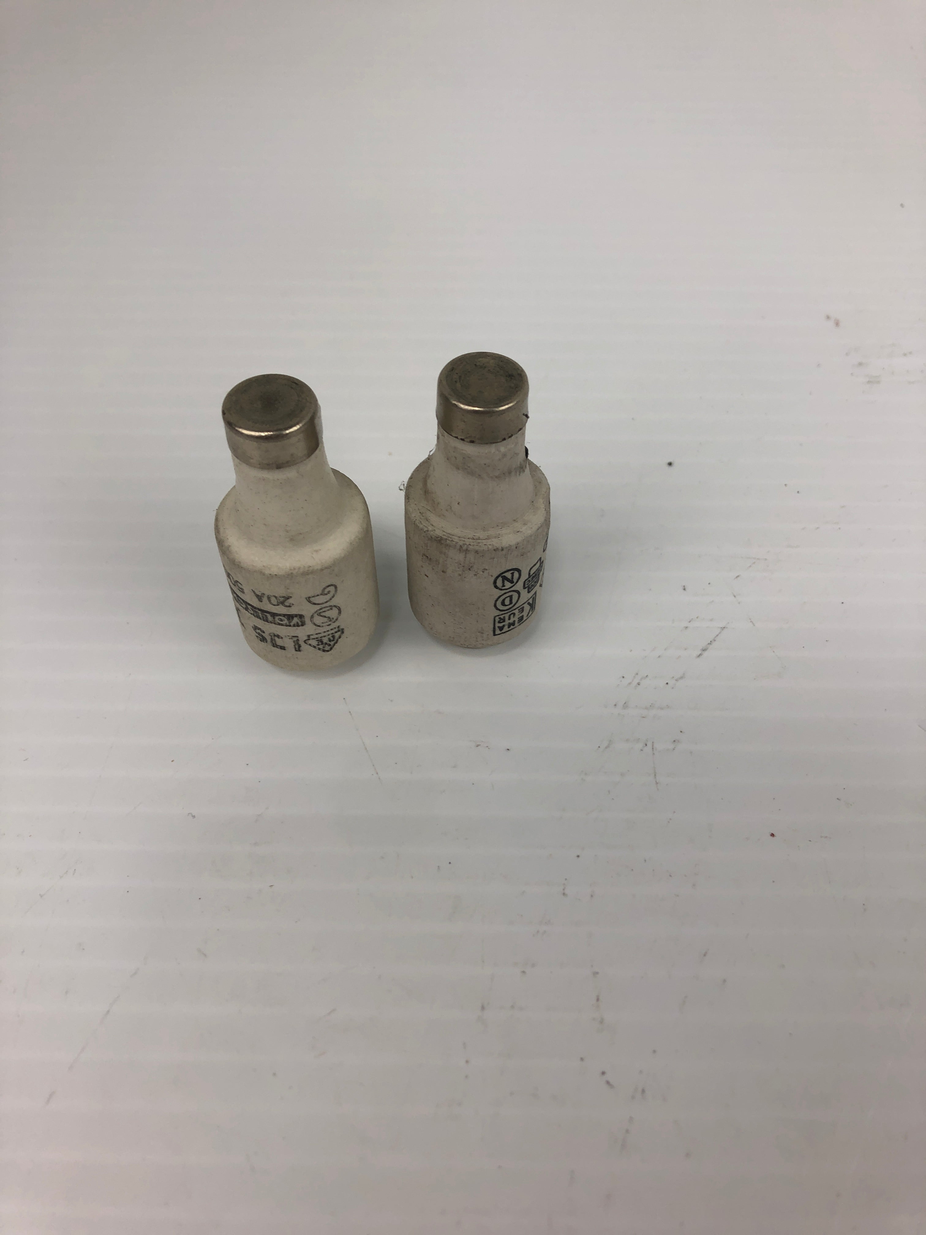 LJS Vollschutz Ceramic Bottle Fuse 20A 500V (Lot of 2)