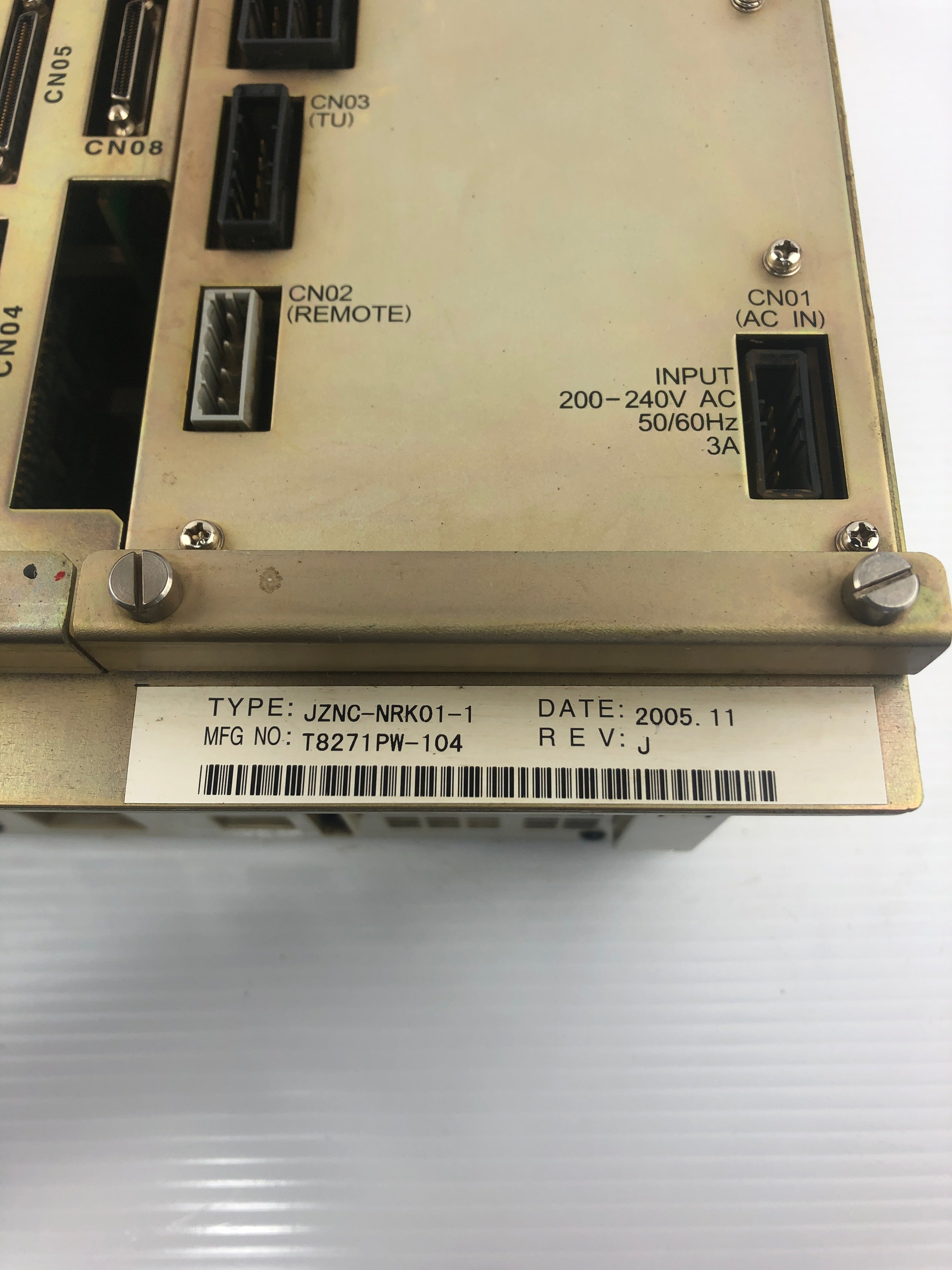 Fuji Electric CPS-420F / Yaskawa Power Supply JZNC-NRK01-1 Rack