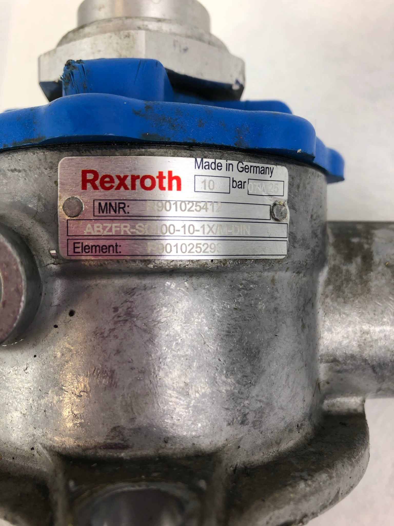 Rexroth Hydraulic Return-line Filter R901025412 ABZFR-S0100-10-1X/M-DIN 10 bar