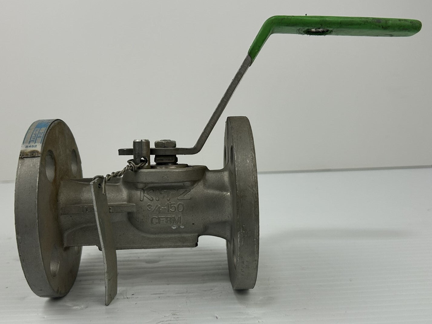 Kitz B16.34 NACE 3/4"x 1/2" Valve 150UTAM-FS Class 150 CF8M 275 PSI 100°F H-PTFE