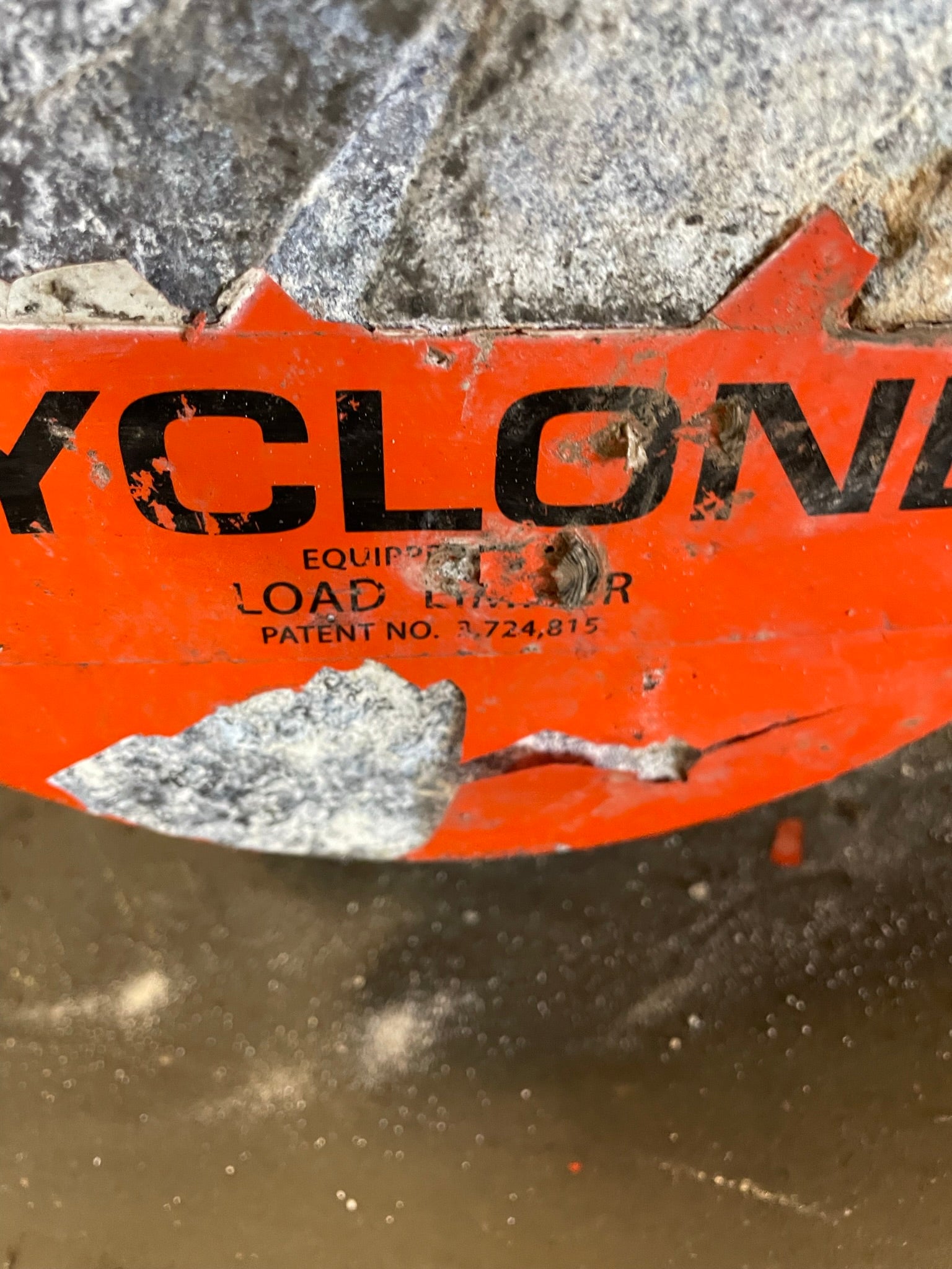 CM Cyclone 2 Ton Manual Chain Fall Hoist with Load Limiter S5858TB