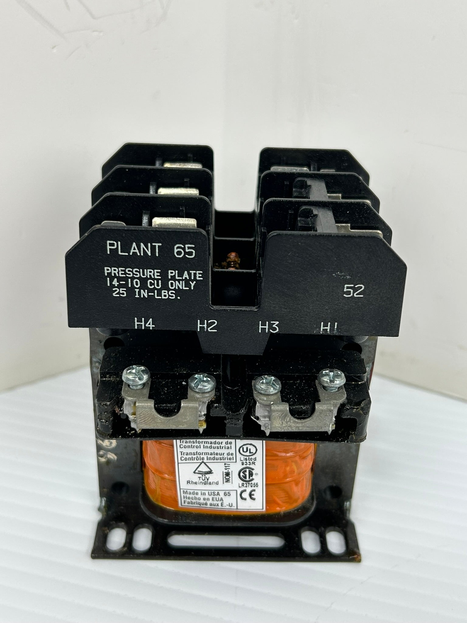 Square D 9070TF50D23 Industrial Control Transformer with LR21455 Fuse Holder