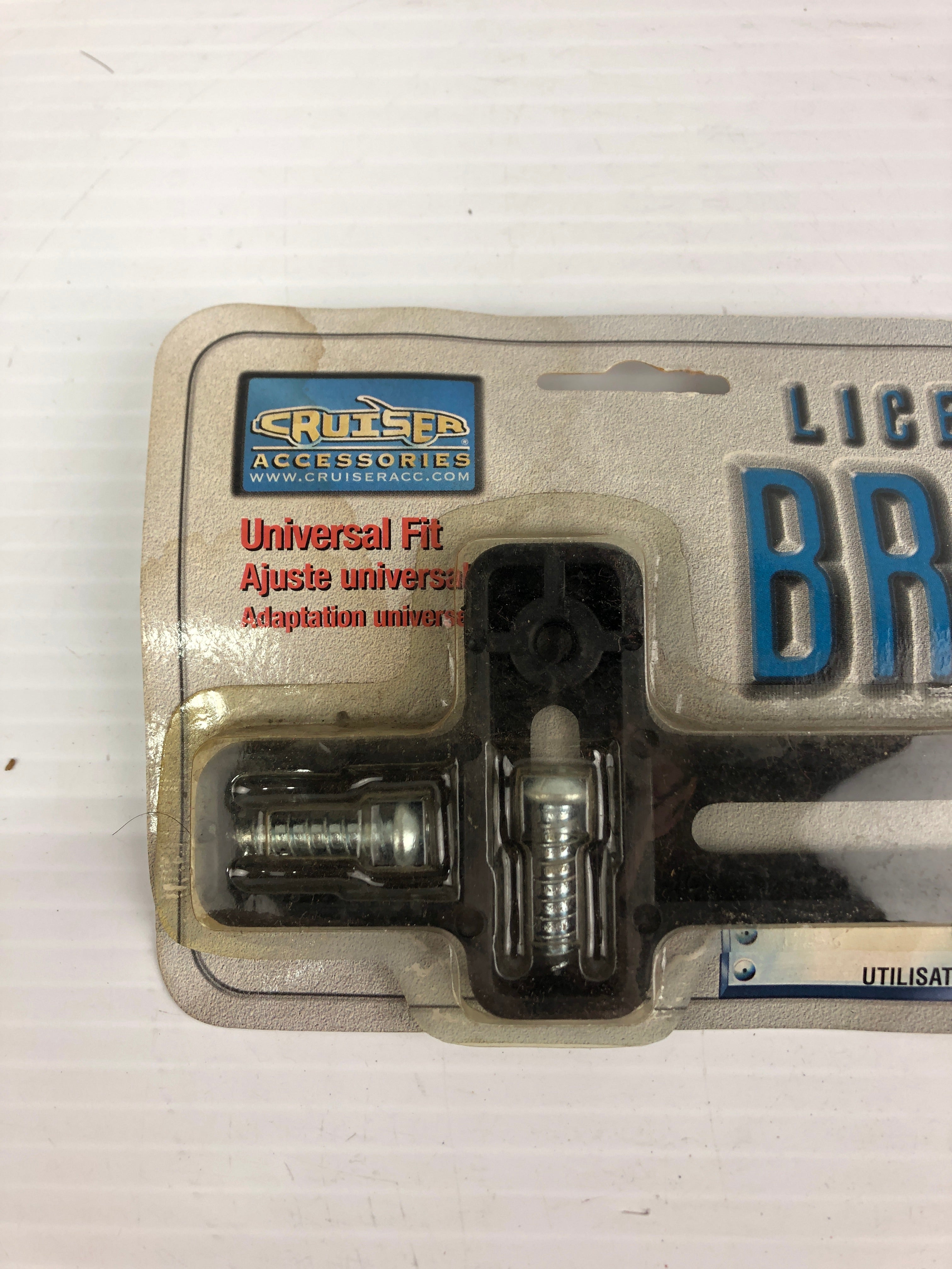 Cruiser 79050 Black License Plate Bracket Universal Fit