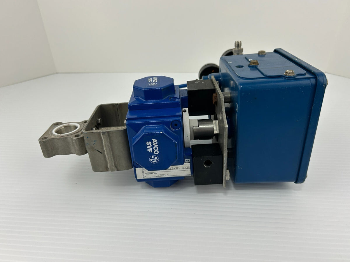 Compact H20 SR 2C Turn Actuator AVCO SVF Valve Positioner 1/2" B66666TT-SE-HS-20