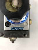 Vickers FG-3-180-K-10 Pressure Compensated Flow Control Valve Manifold Assembly