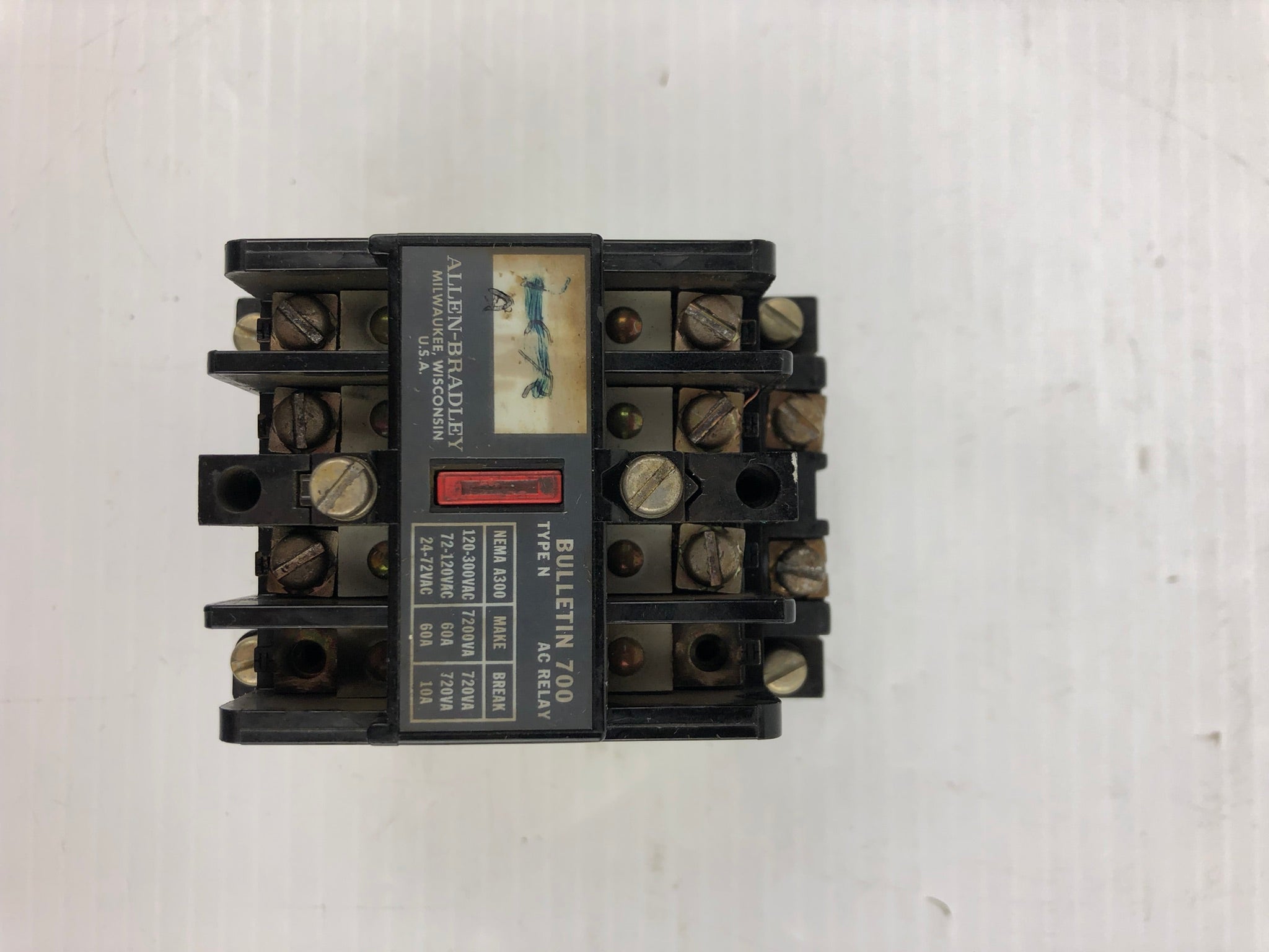 Allen-Bradley 700-N200A1 Relay Type N