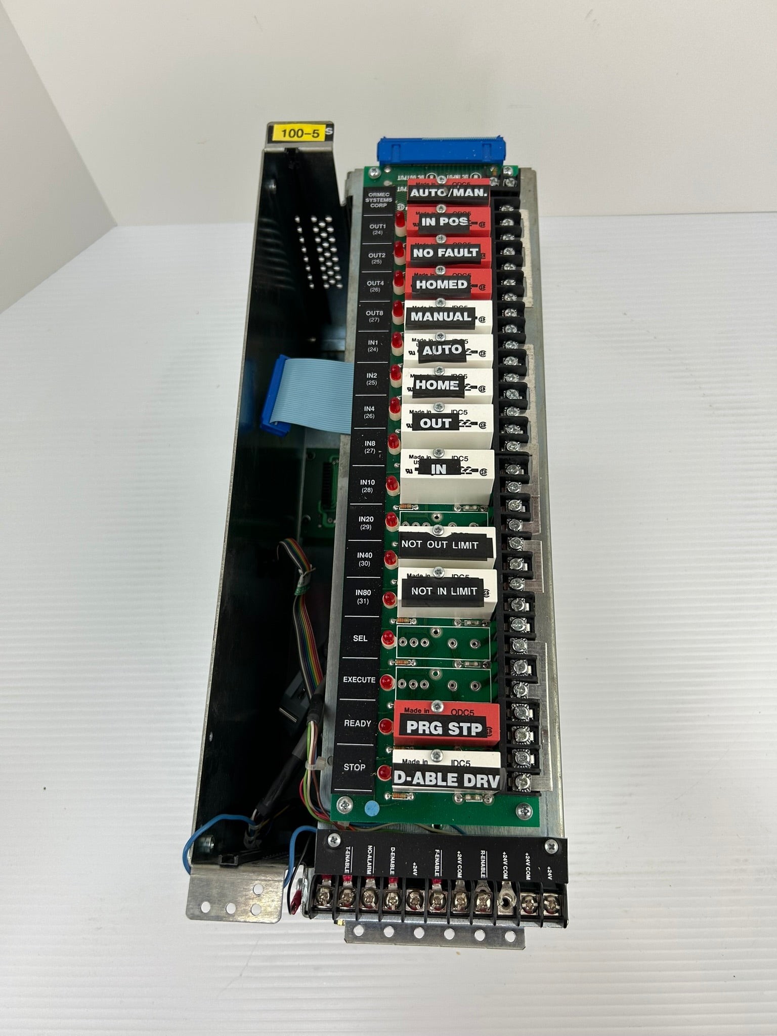 Ormec PMC-200D Servo Drive Module PCB008F Circuit Board Relays IDC-5 ODC-5