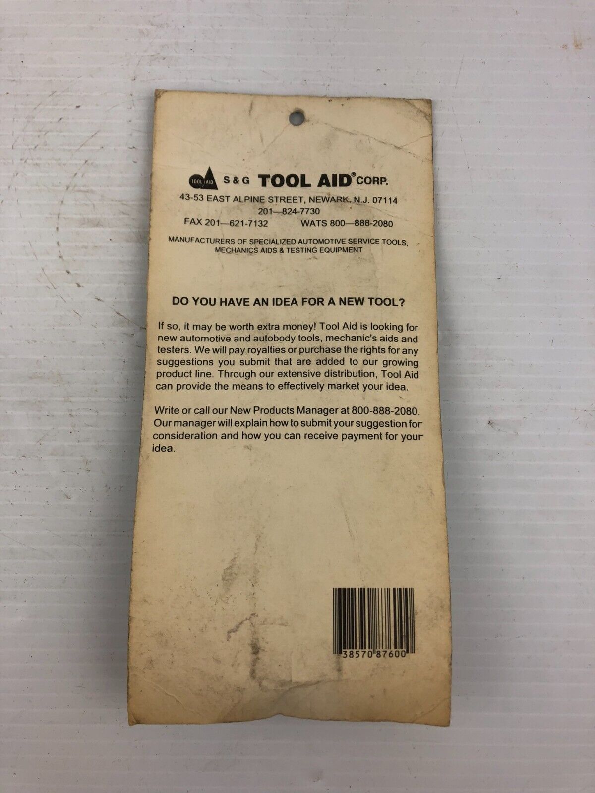 S&G Tool Aid 87600 Window Regulator and Door Handle Clip Remover