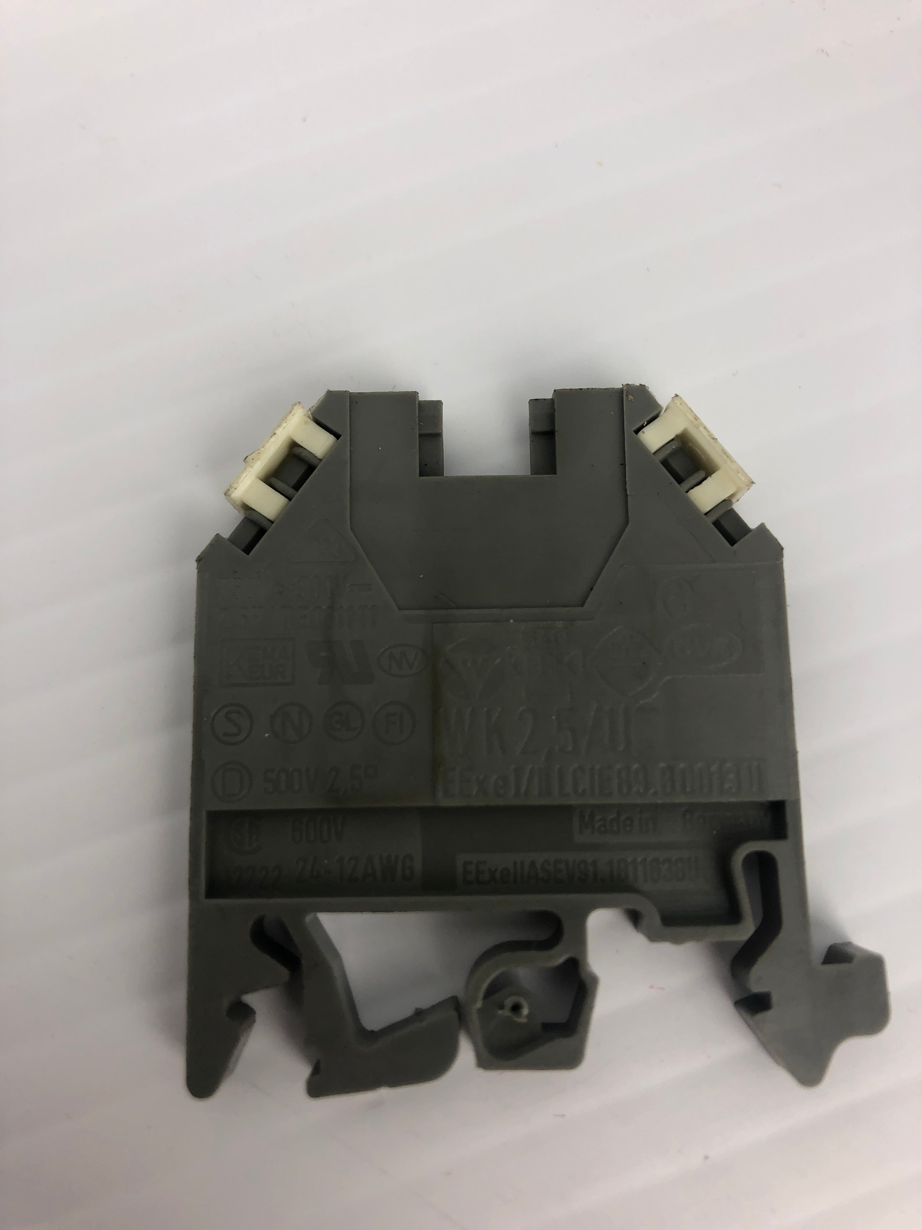 Weidmuller WK2,5/U Gray Terminal Blocks - Lot of 78