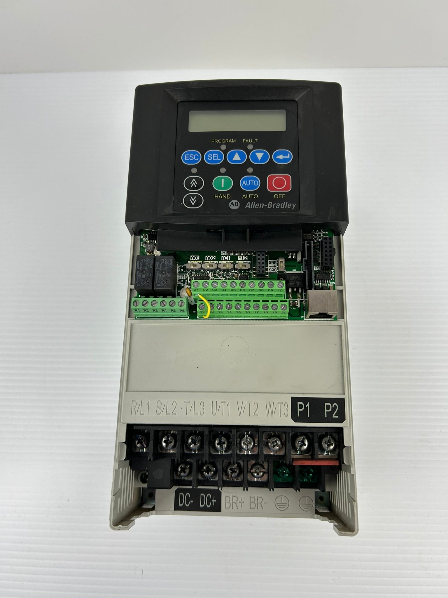 Allen Bradley 22C-D022N103 Power Flex 400 AC Drive Series A - Missing Top Cover