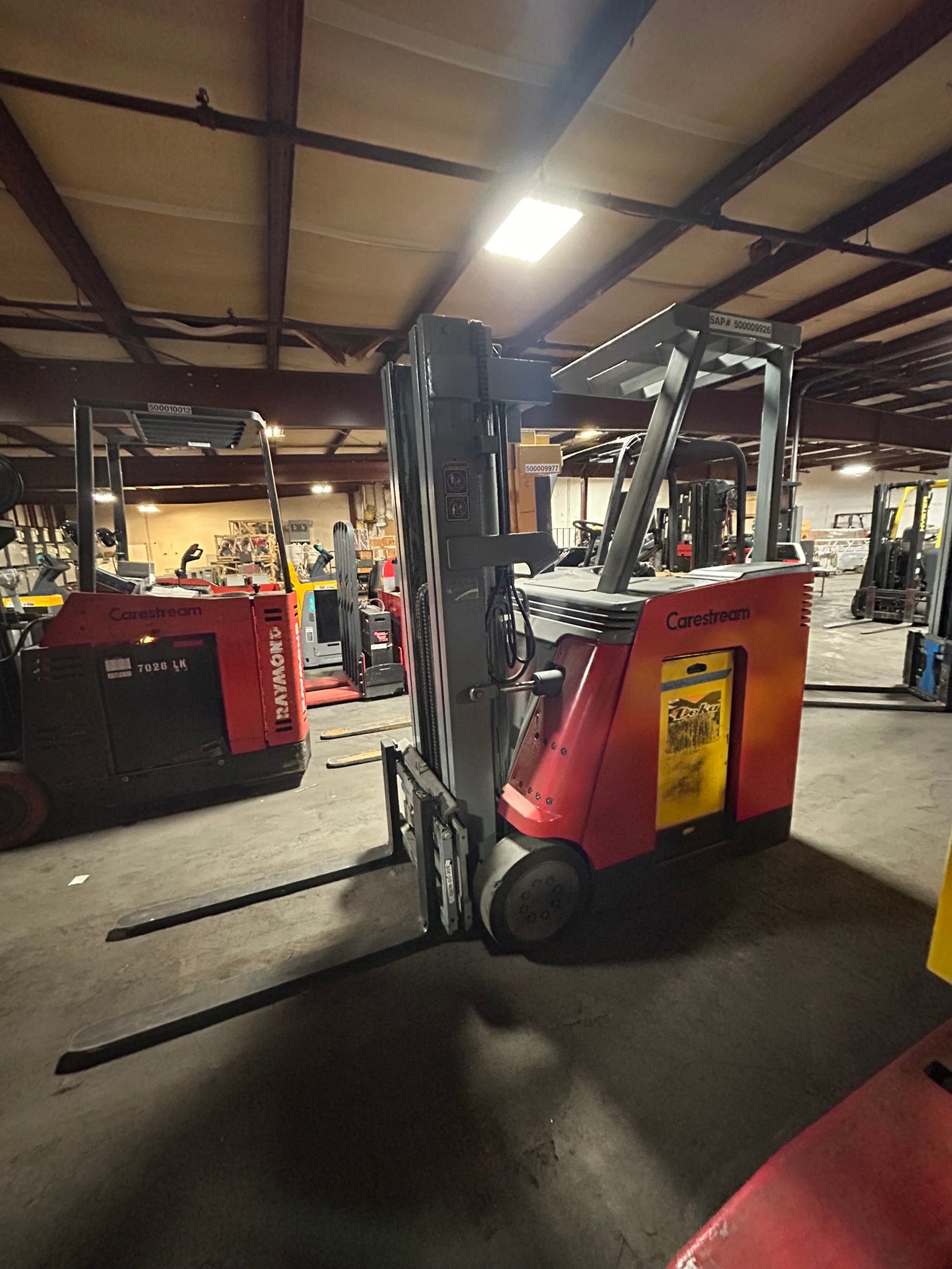 Raymond Dockstocker DSS350TT Electric Stand-Up Forklift Truck 3500 Lb. 36V