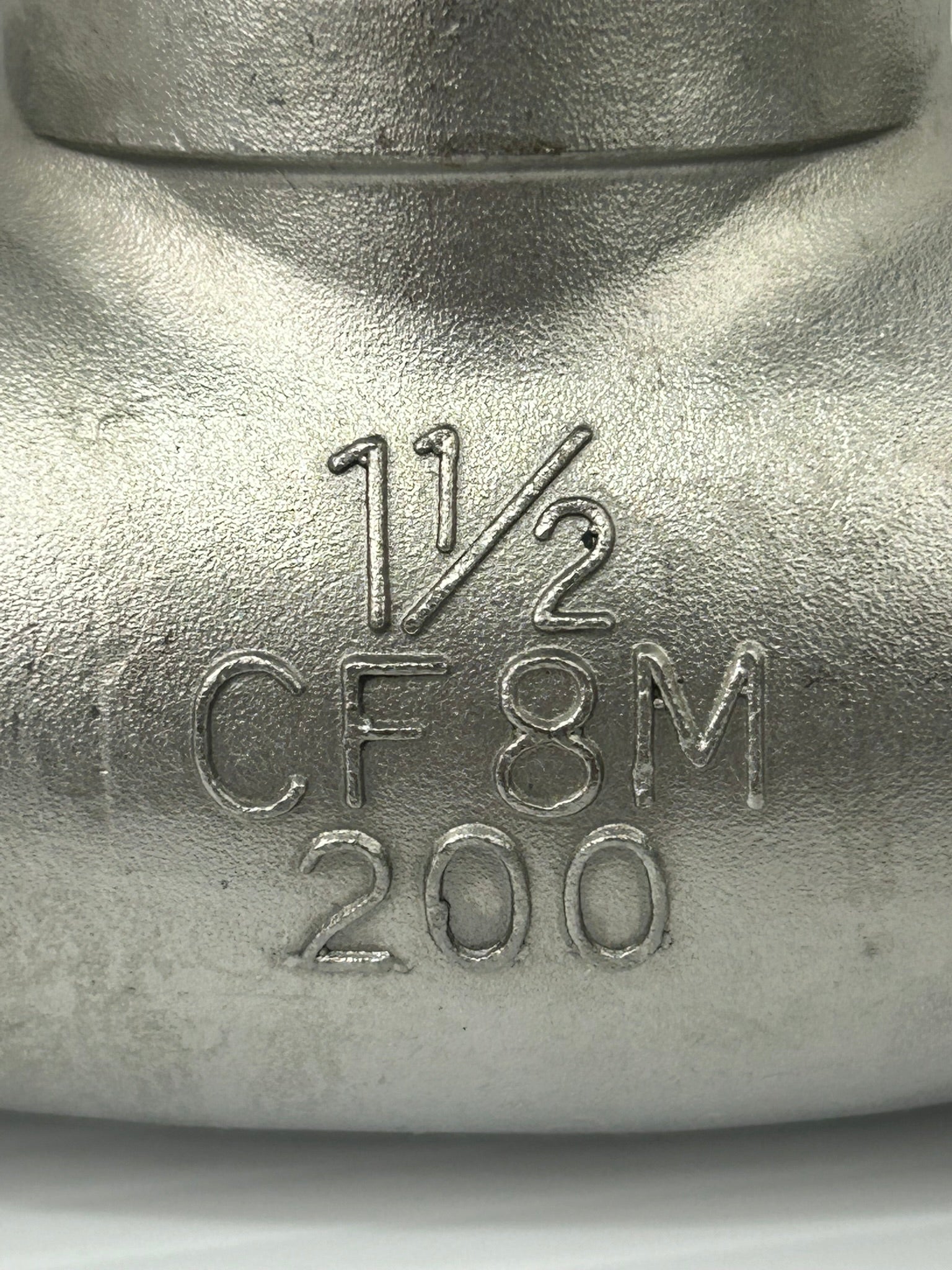 W.E. Williams CF8M 200 Valve 1-1/2" 200PSI
