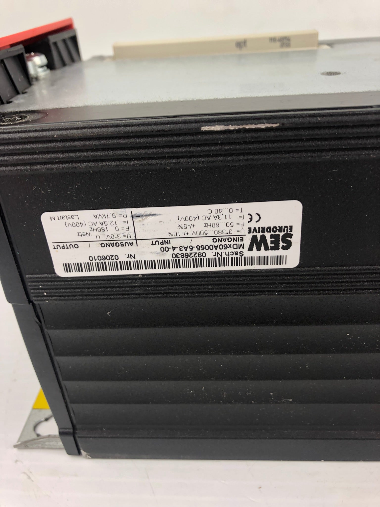 SEW Eurodrive MDx60A0055-5A3-4-00 Inverter Drive