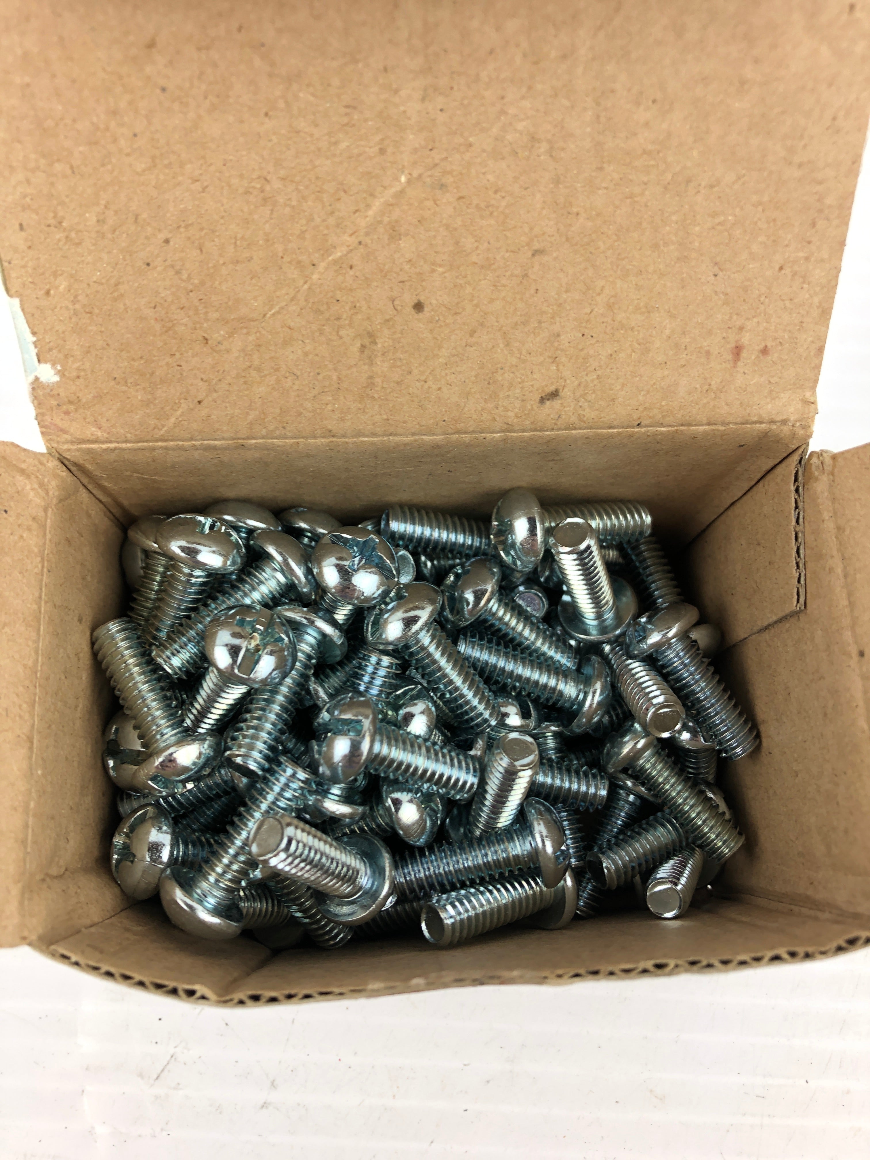 PFC ZNC3 Machine Screws Round Combo 1/4-20 x 3/4 - Lot of 100