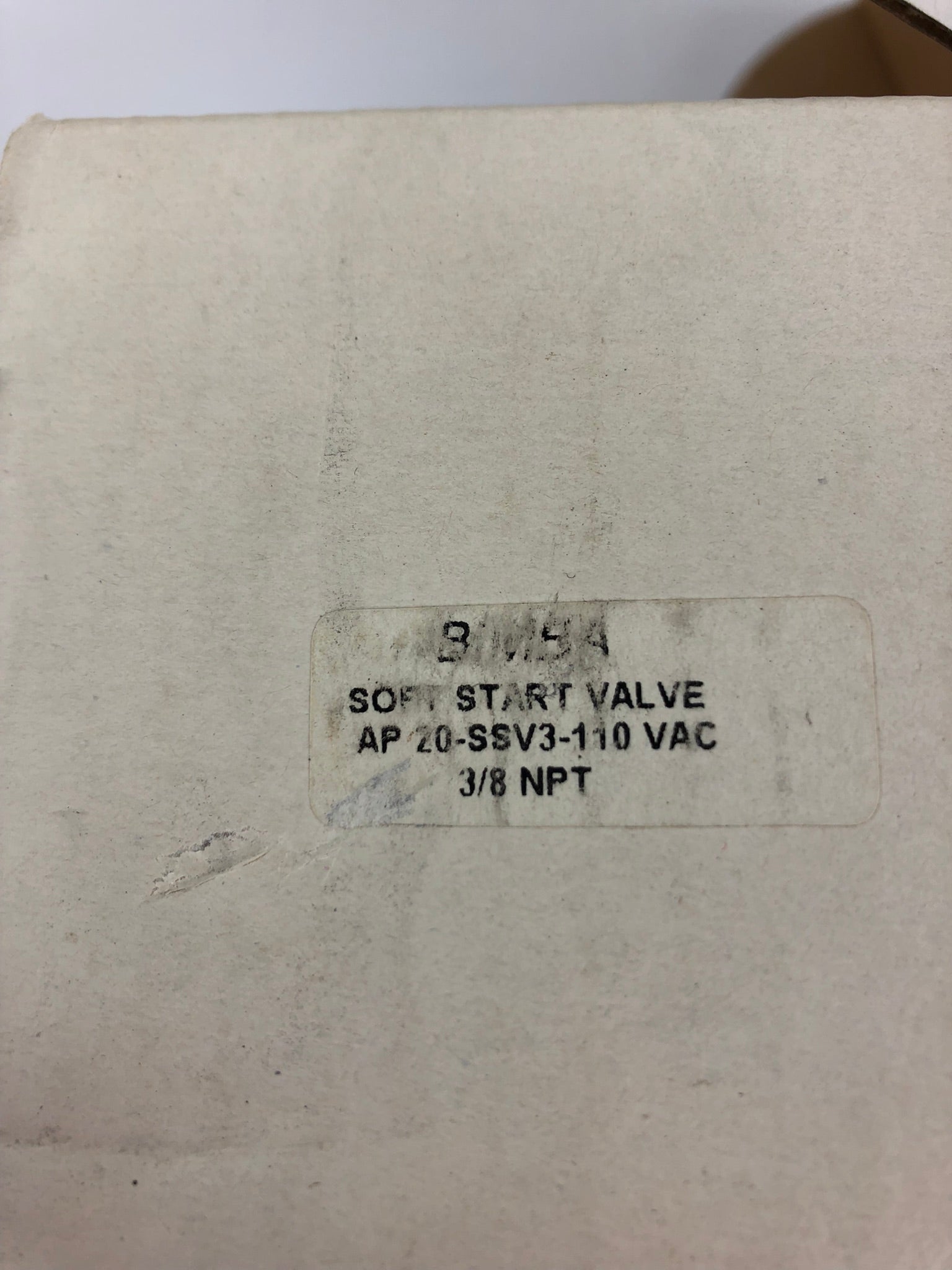 Bimba Soft Start Valve AP 20-SSV3-110 VAC 3/8 NPT