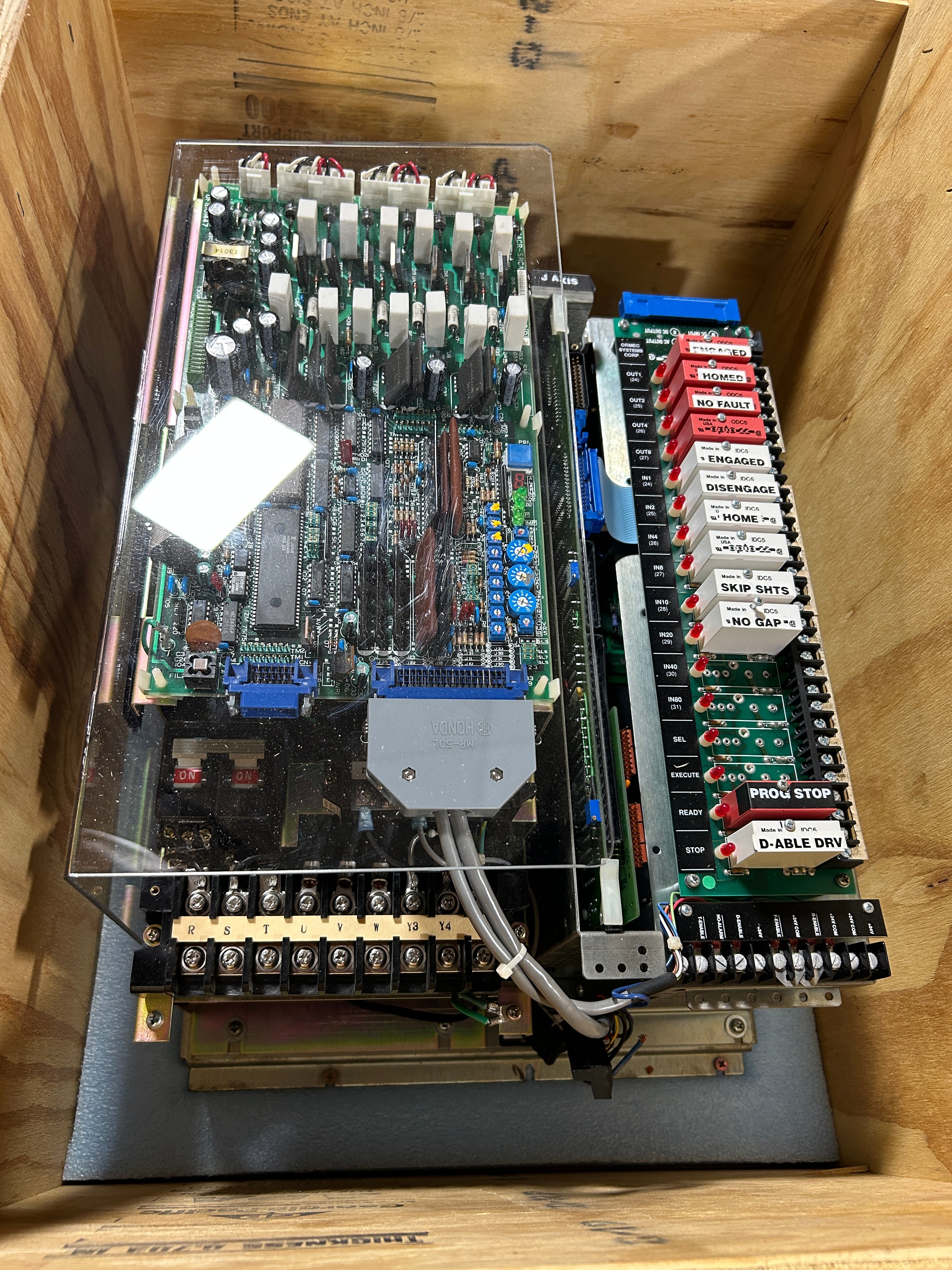 Ormec MCS-S45H*227 Servo Drive Assembly Breaker LF-330 Noise Filter 3549-010