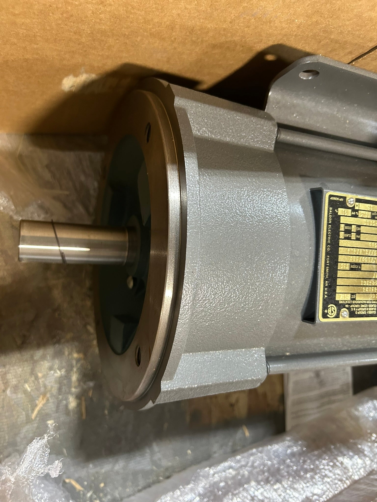 Baldor Electric CEM7072T AC Motor 5/3 HP 3150/2900 RPM 3 Phase 60Hz CA387166