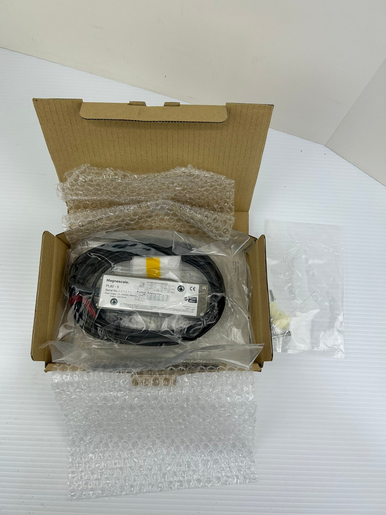 Magnescale PL82-5 Linear Position Sensor Head with Detector 5VDC