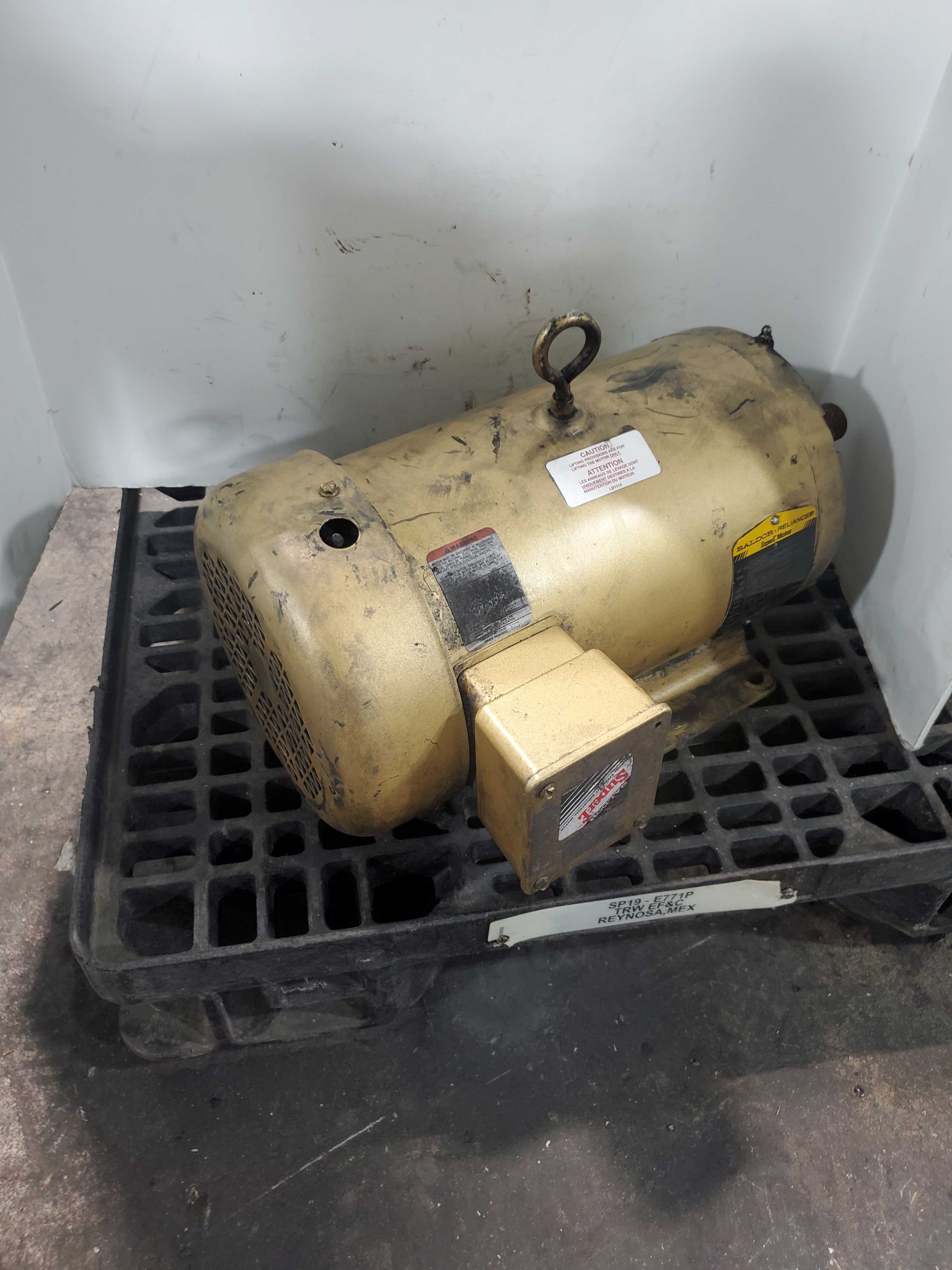 Baldor Industrial Motor EM3615T 5 HP 1750 RPM 184T Frame 60 Hz 3PH