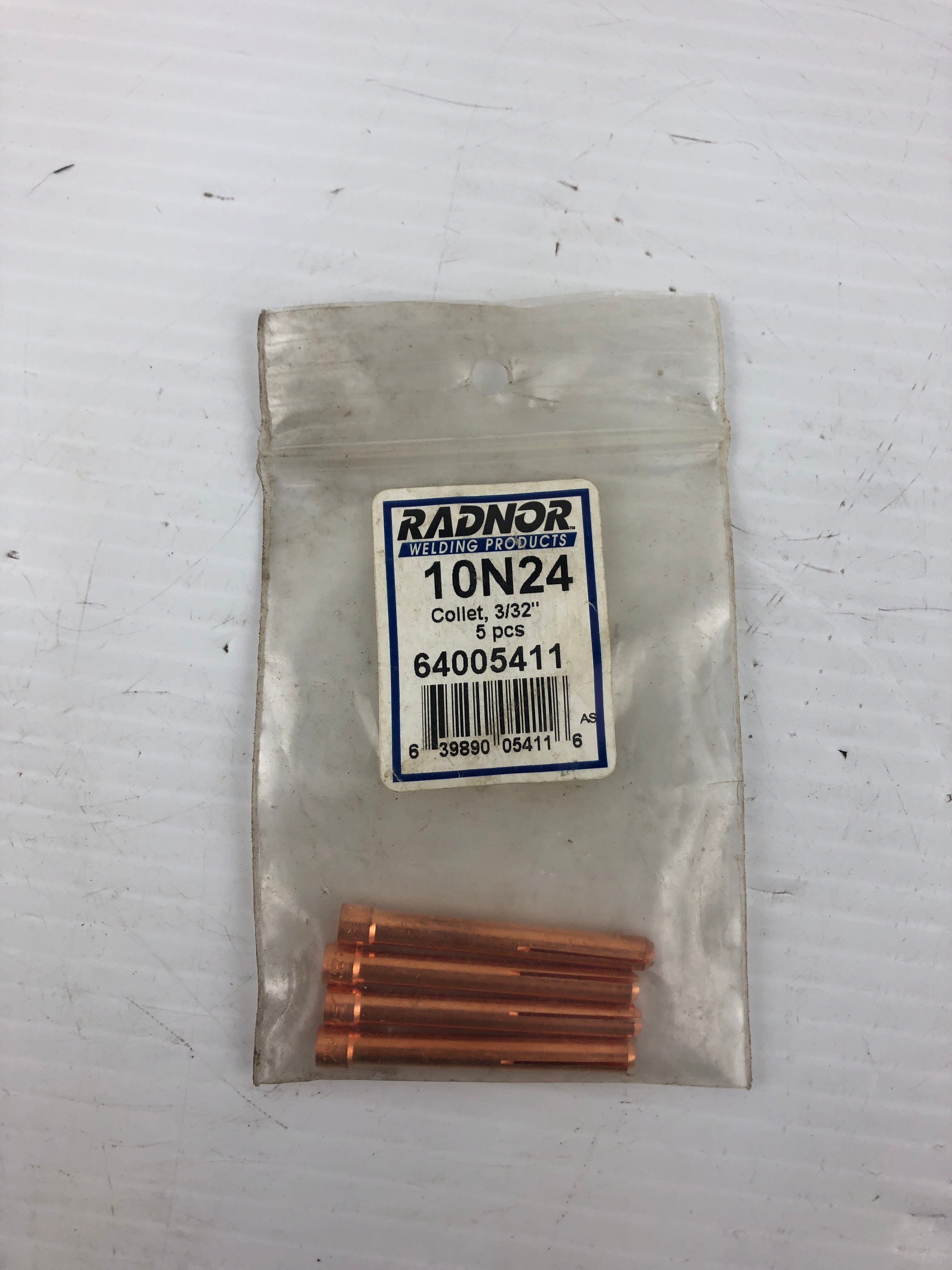 Radnor 10N24 Collet 3/32" 64005411 - Bag of 4