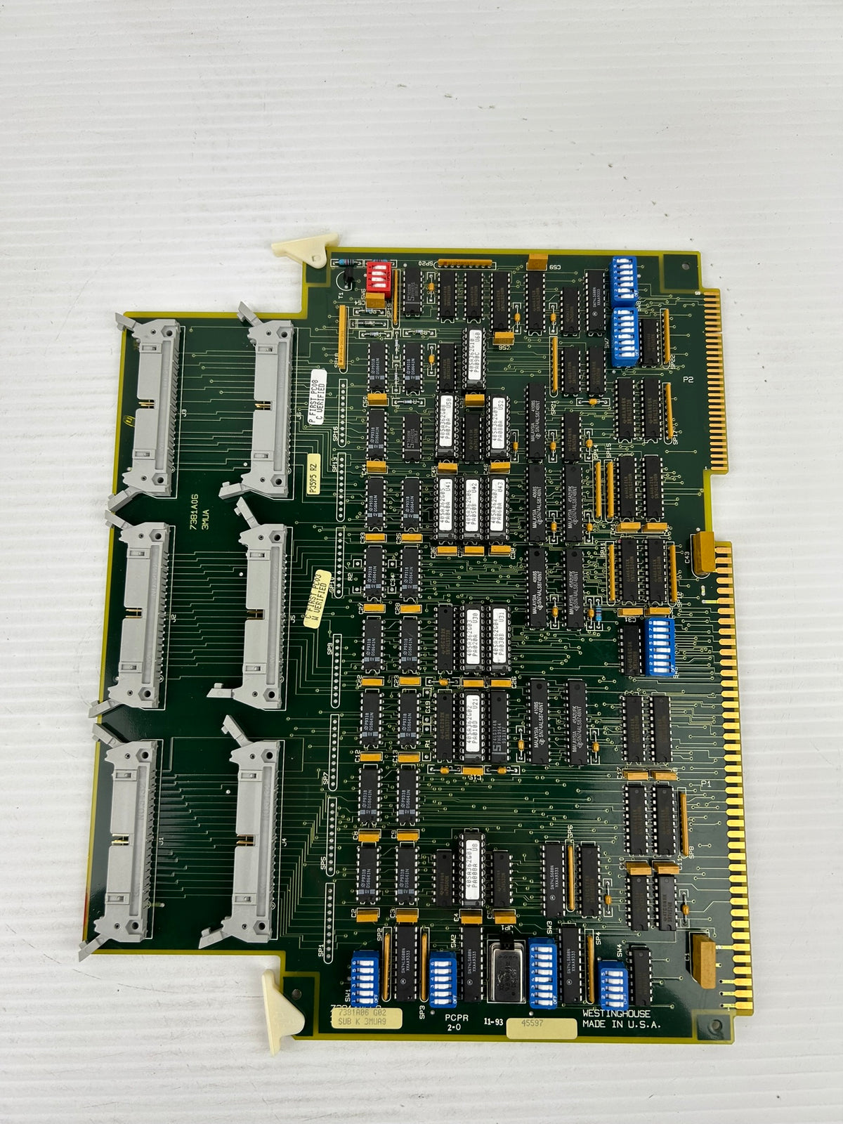 Westinghouse 7381A06G02 Circuit Board Sub K 3MUA9 7381A06 G02