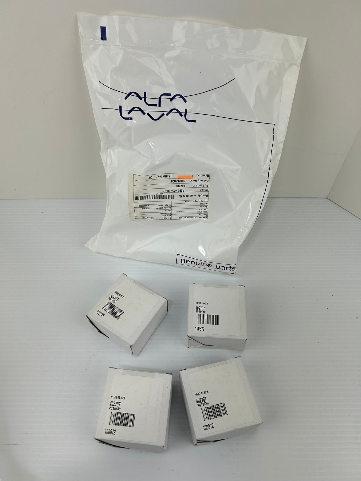 Tri-Clover 402707 Seal Ring R60E-2-80-2 - Lot of 4