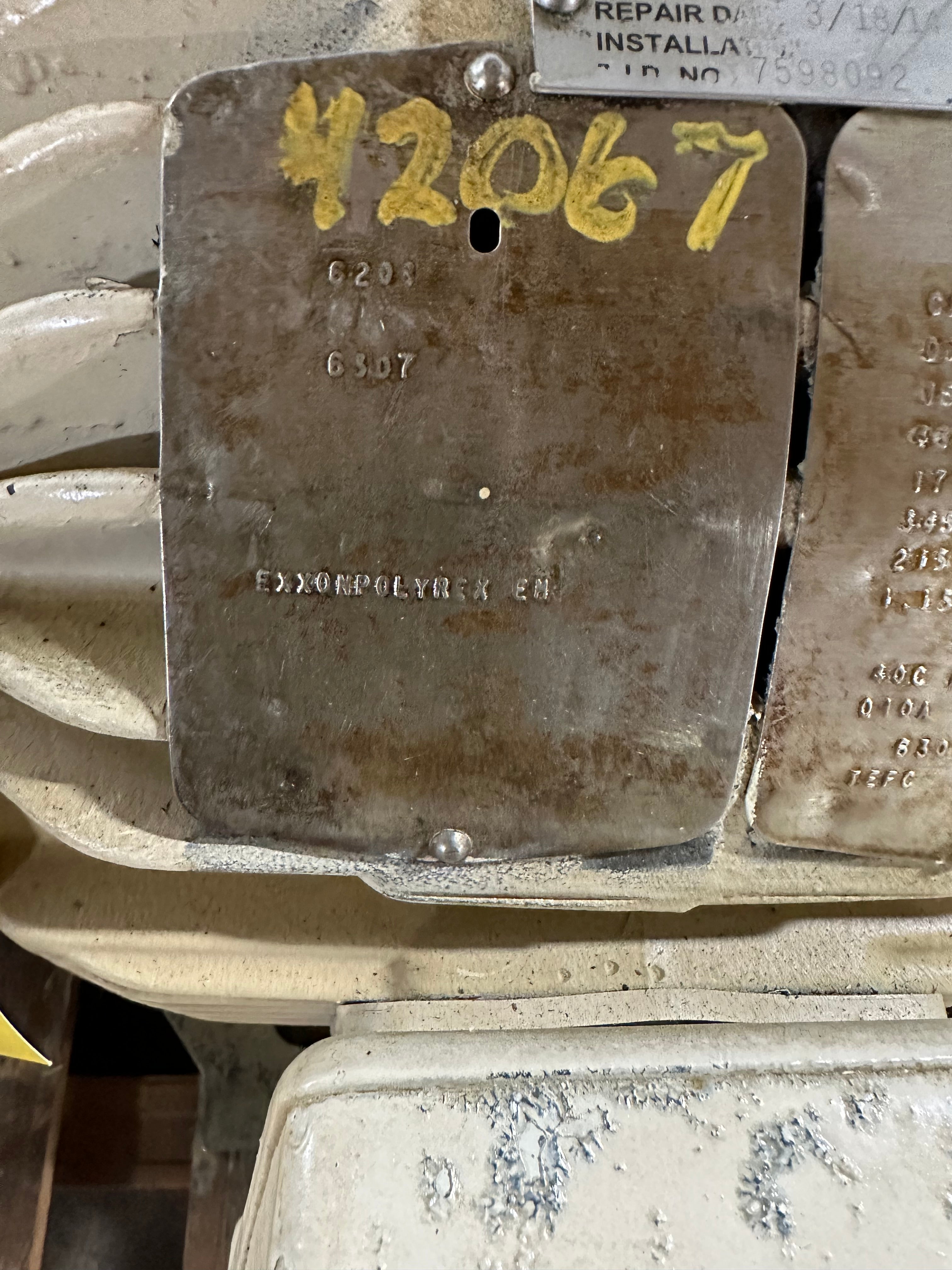 Baldor CP3773T-4 Motor 15 HP 215T 3450 RPM