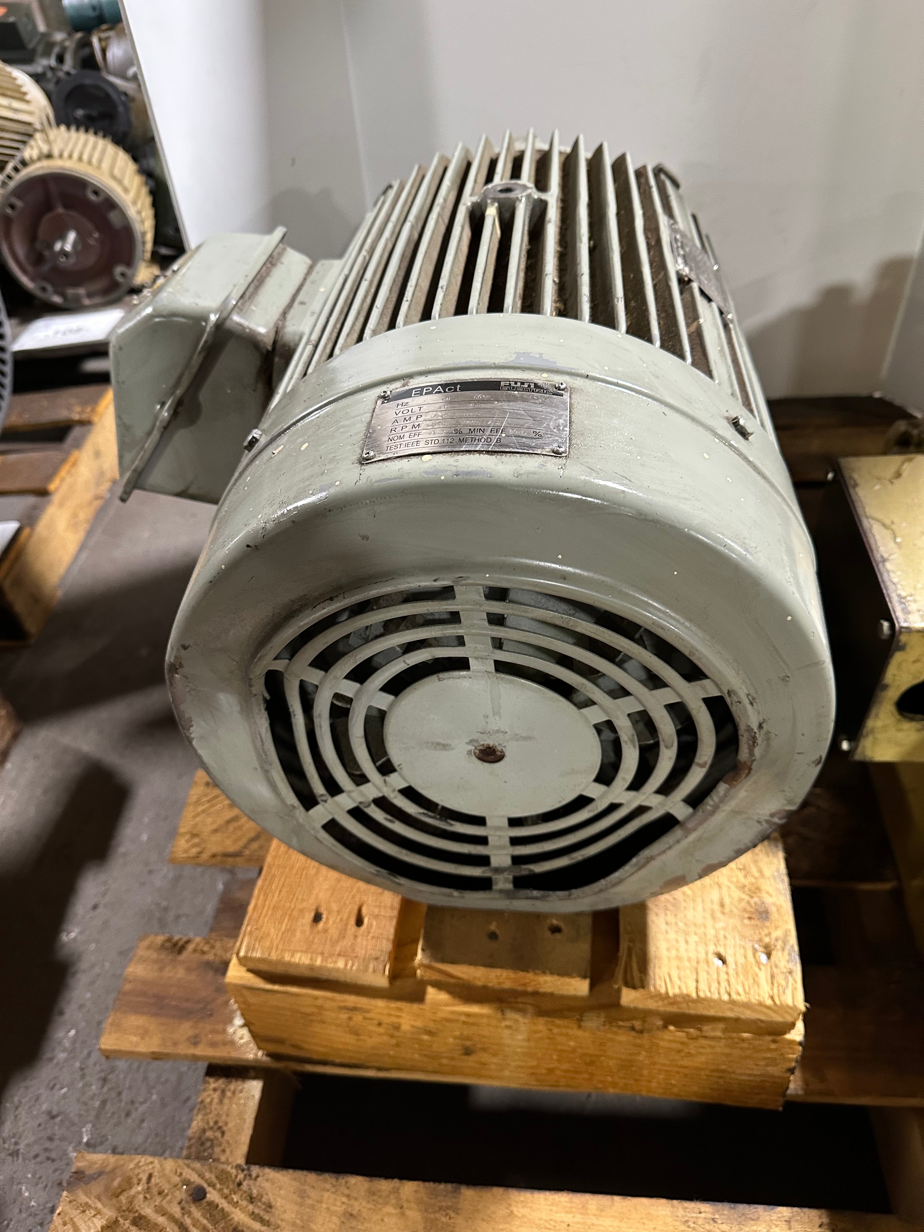 Fuji Electric MLE8167A Energy Efficient Induction Motor 15kW 4P 3PH 1601 Frame