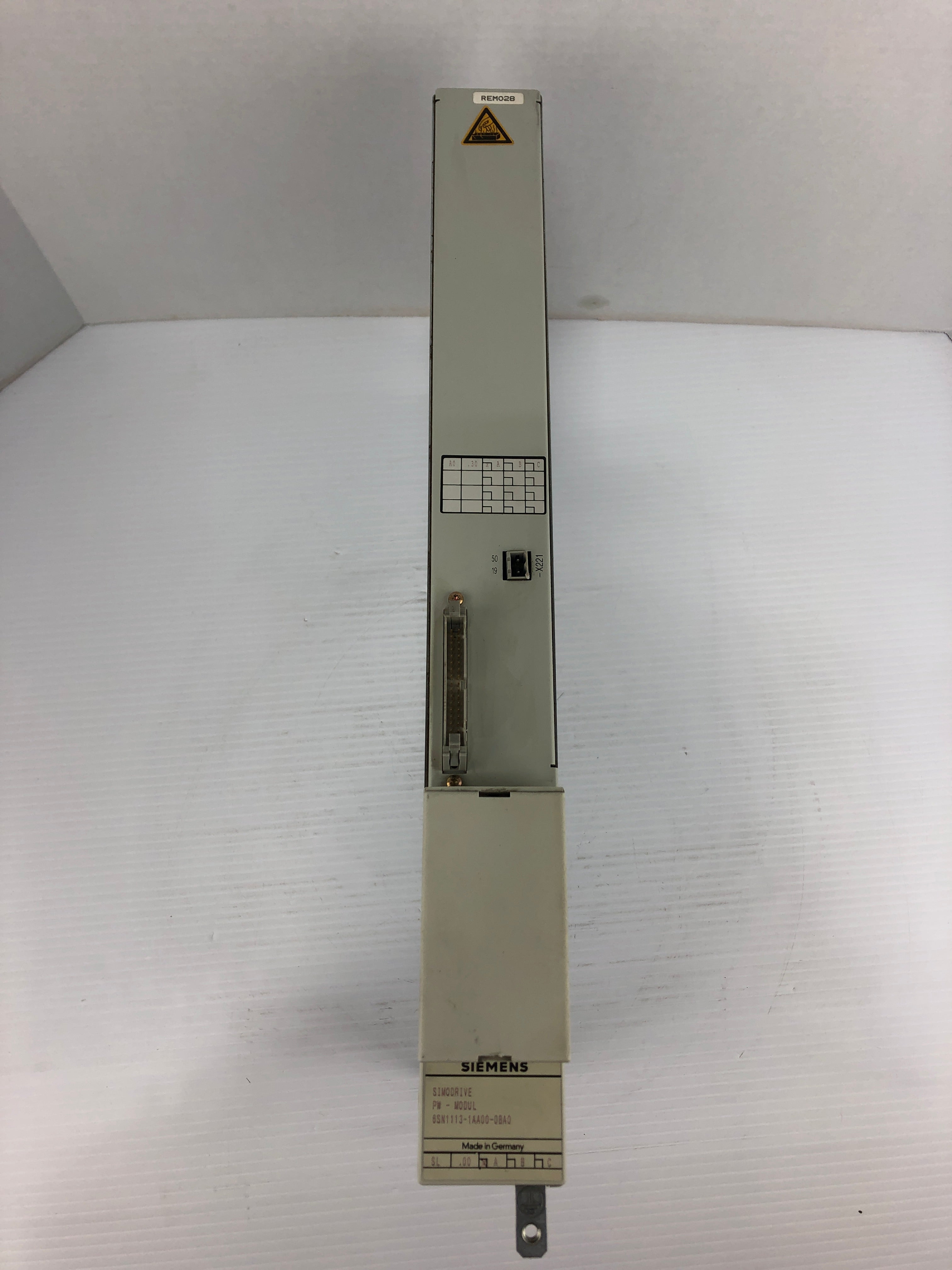Siemens 6SN1113-1AA00-0BA0 Simo Drive