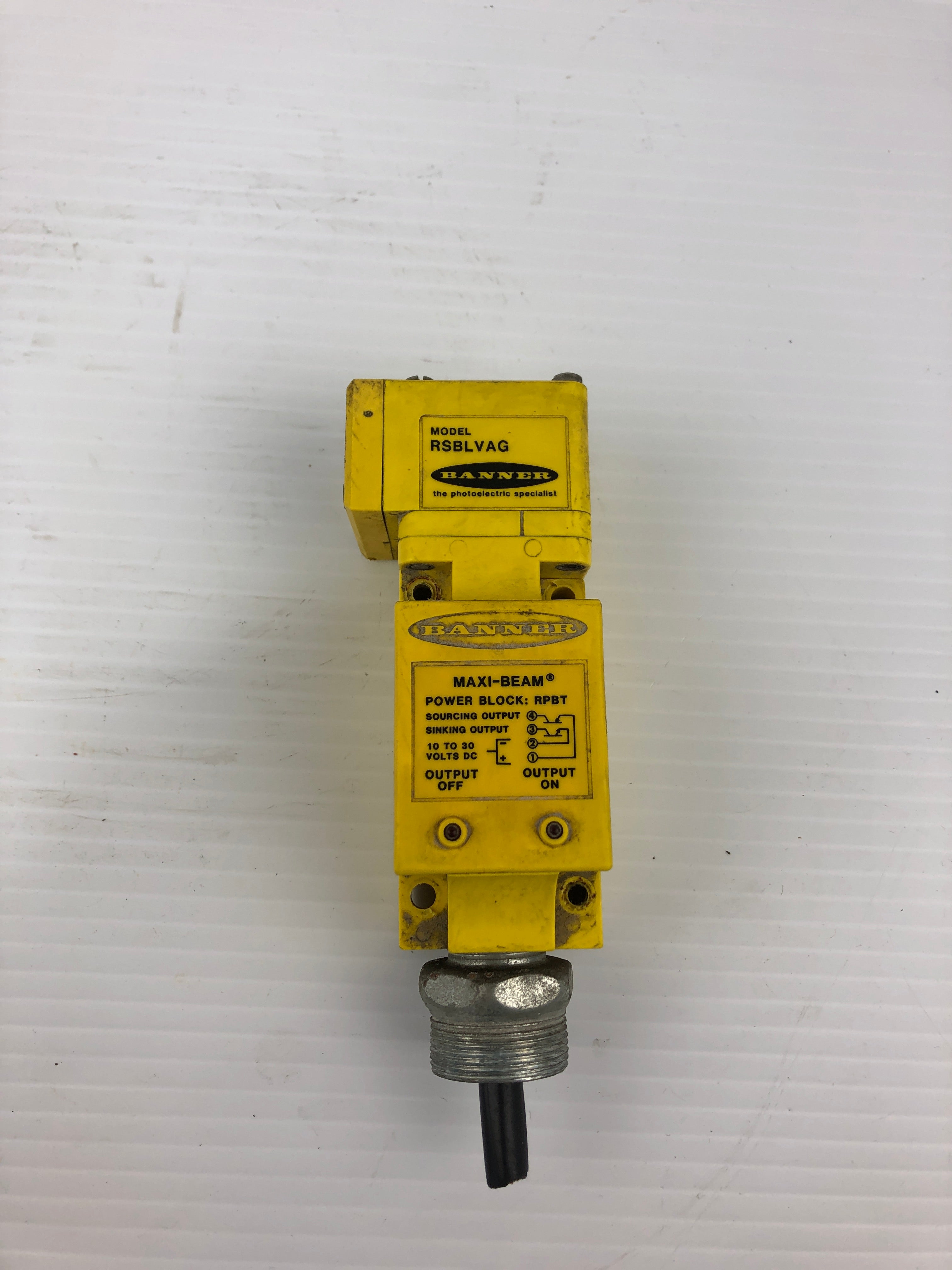 Banner RSBLVAG Photoelectric Sensor