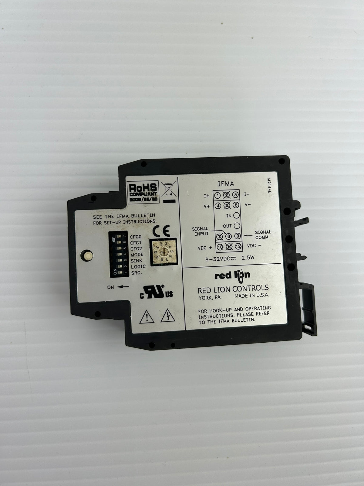 Red Lion IFMA0035 Universal Signal Conditioner Isolator DIN Rail Module 40132