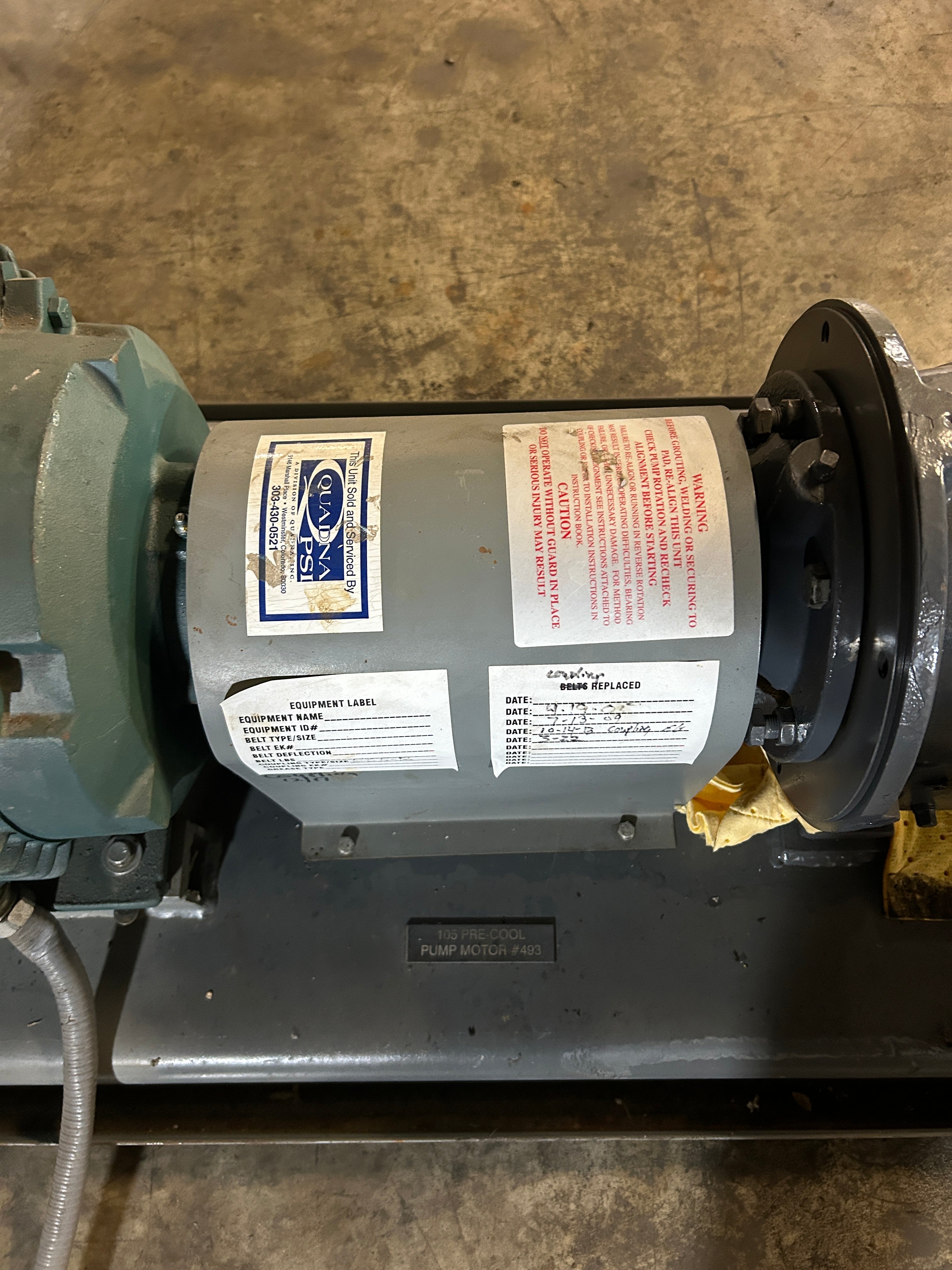 Ingersoll-Dresser Flowserve HOC3+ Pump Assembly 4x3x10 275PSI Steel