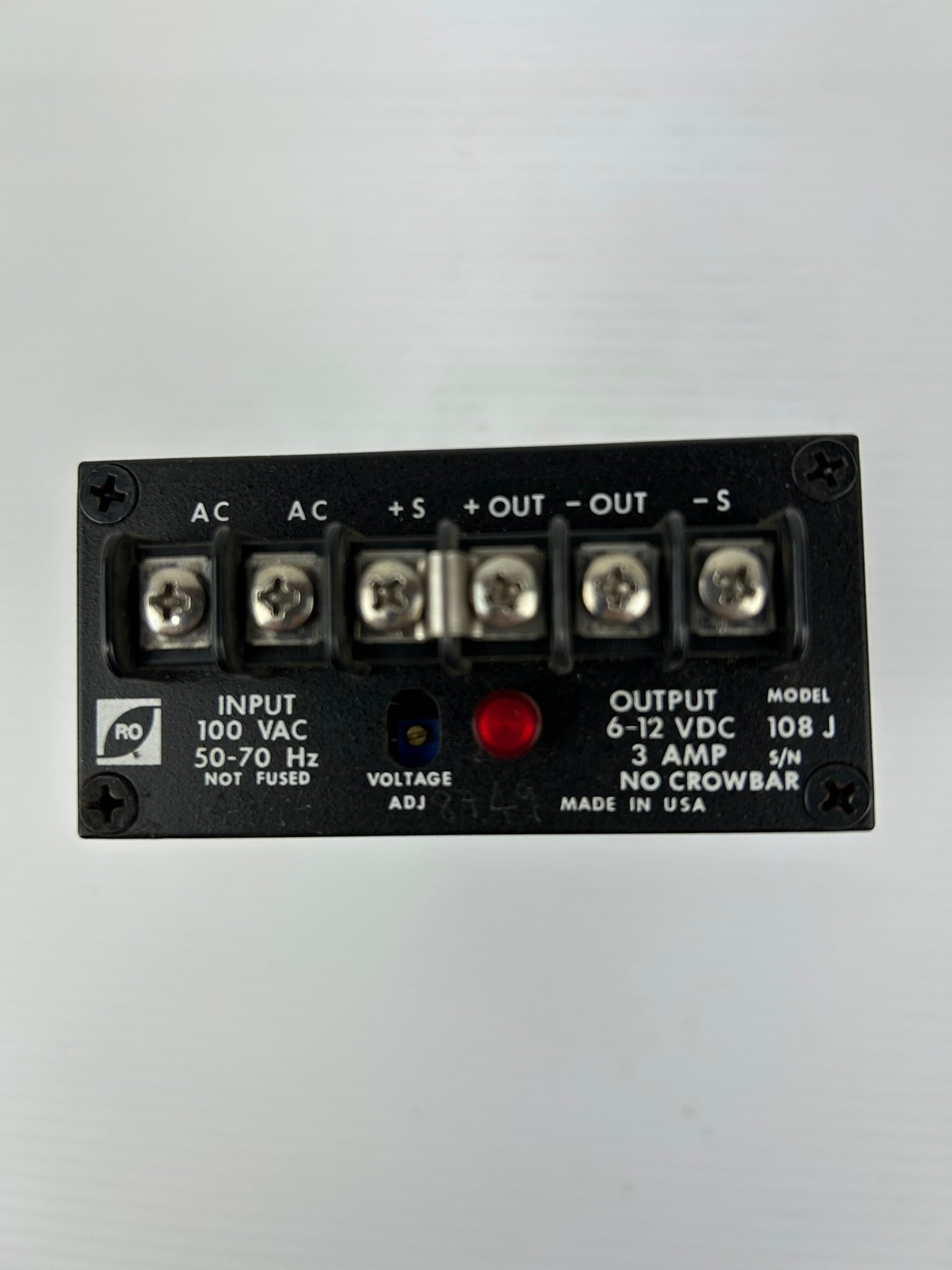 Ro 108J Power Supply 3 AMP