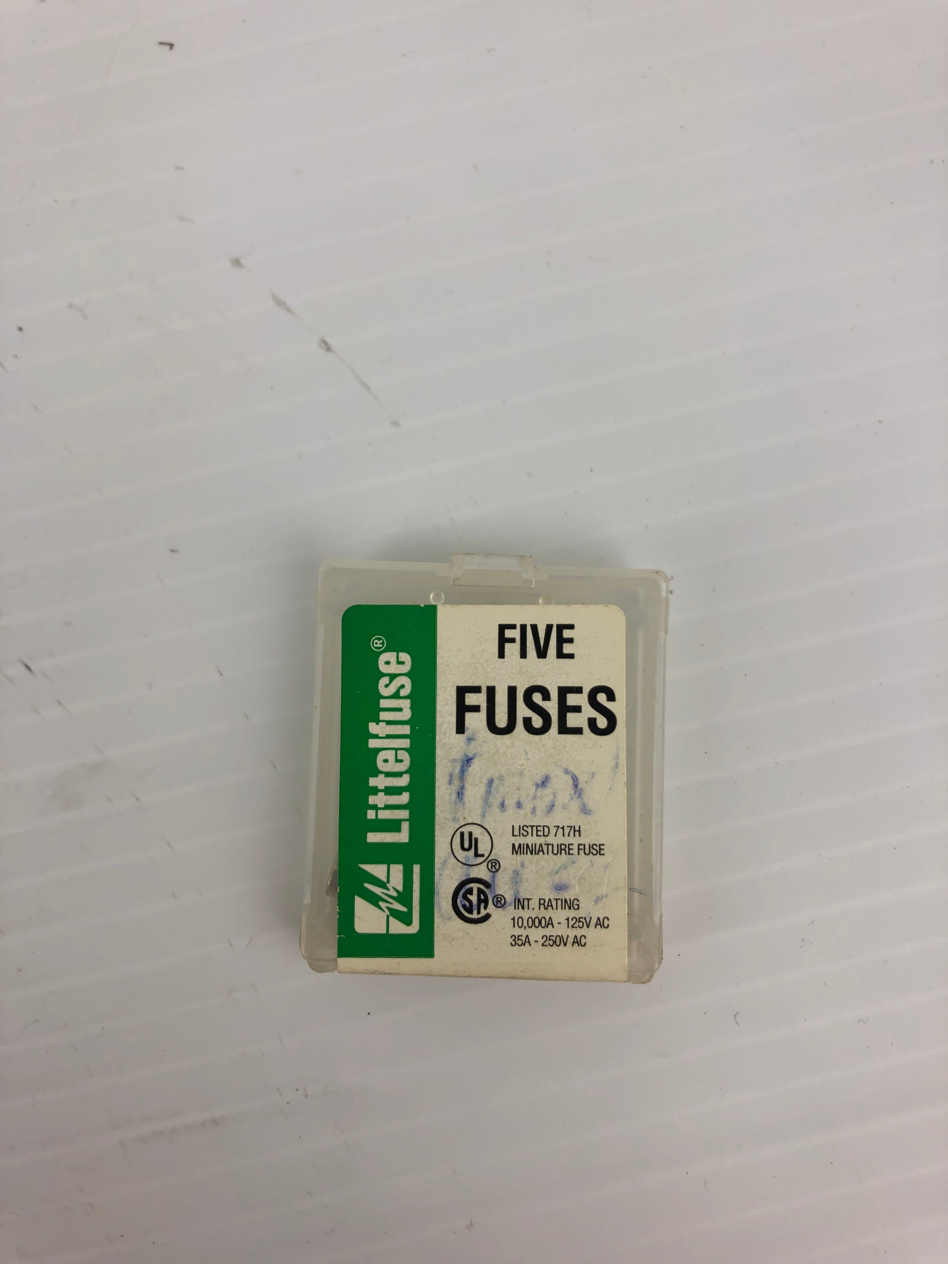 Littelfuse 5X20MM Mini Fuses - Lot of 2