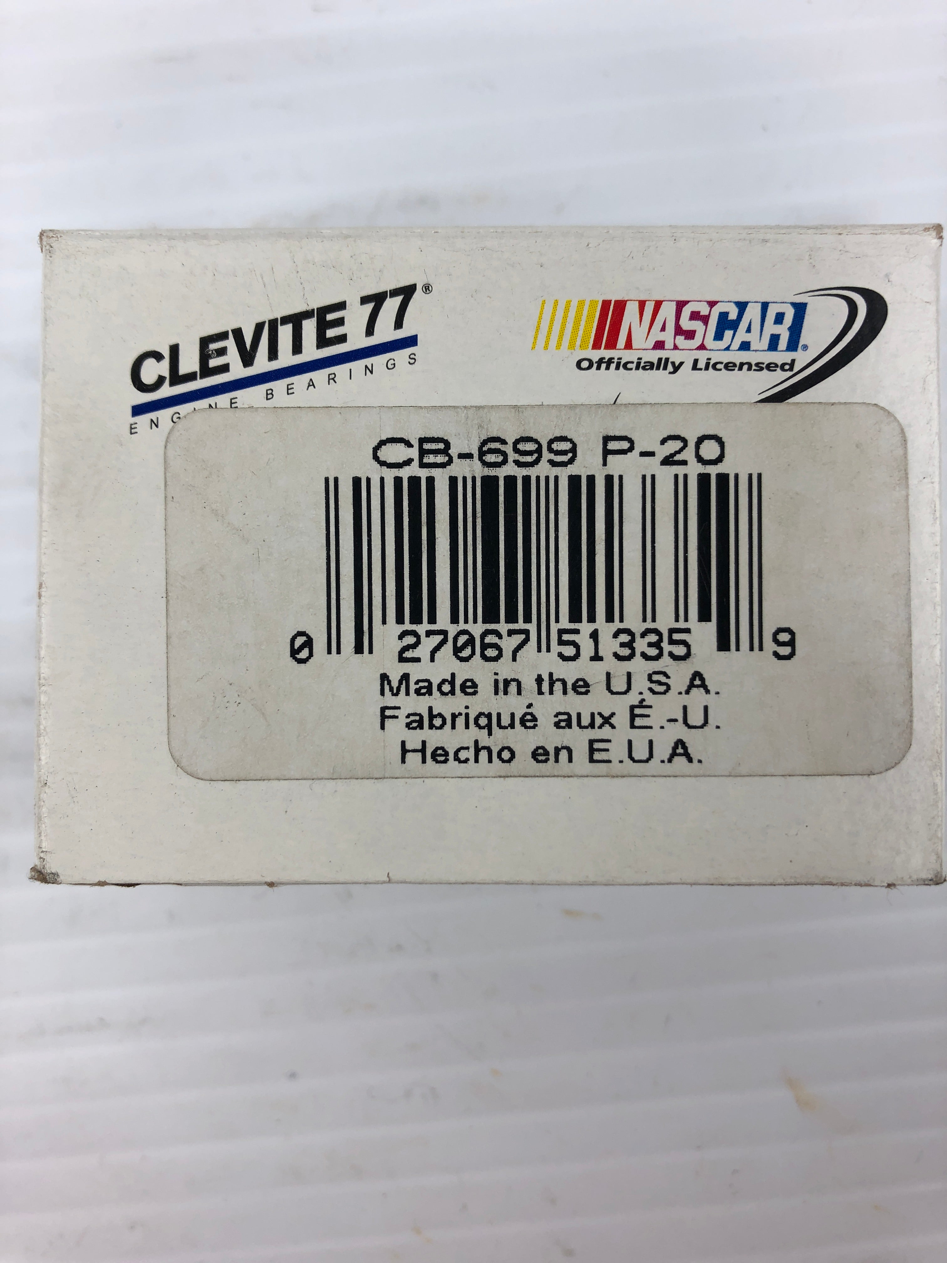 Clevite CB699P20 Engine Connecting Rod Bearing Pair CB-699P-20
