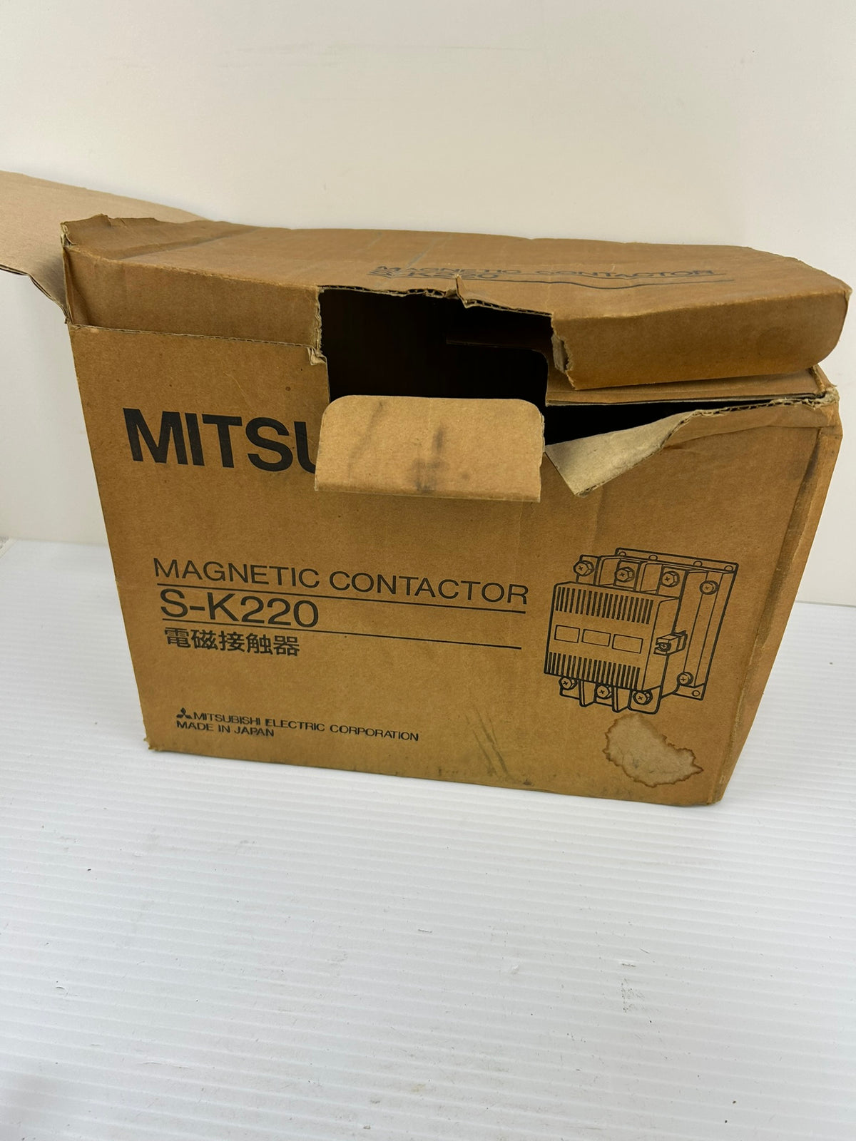 Mitsubishi S-K220UL Magnetic Contactor 220A 3 Phase Motor Starter