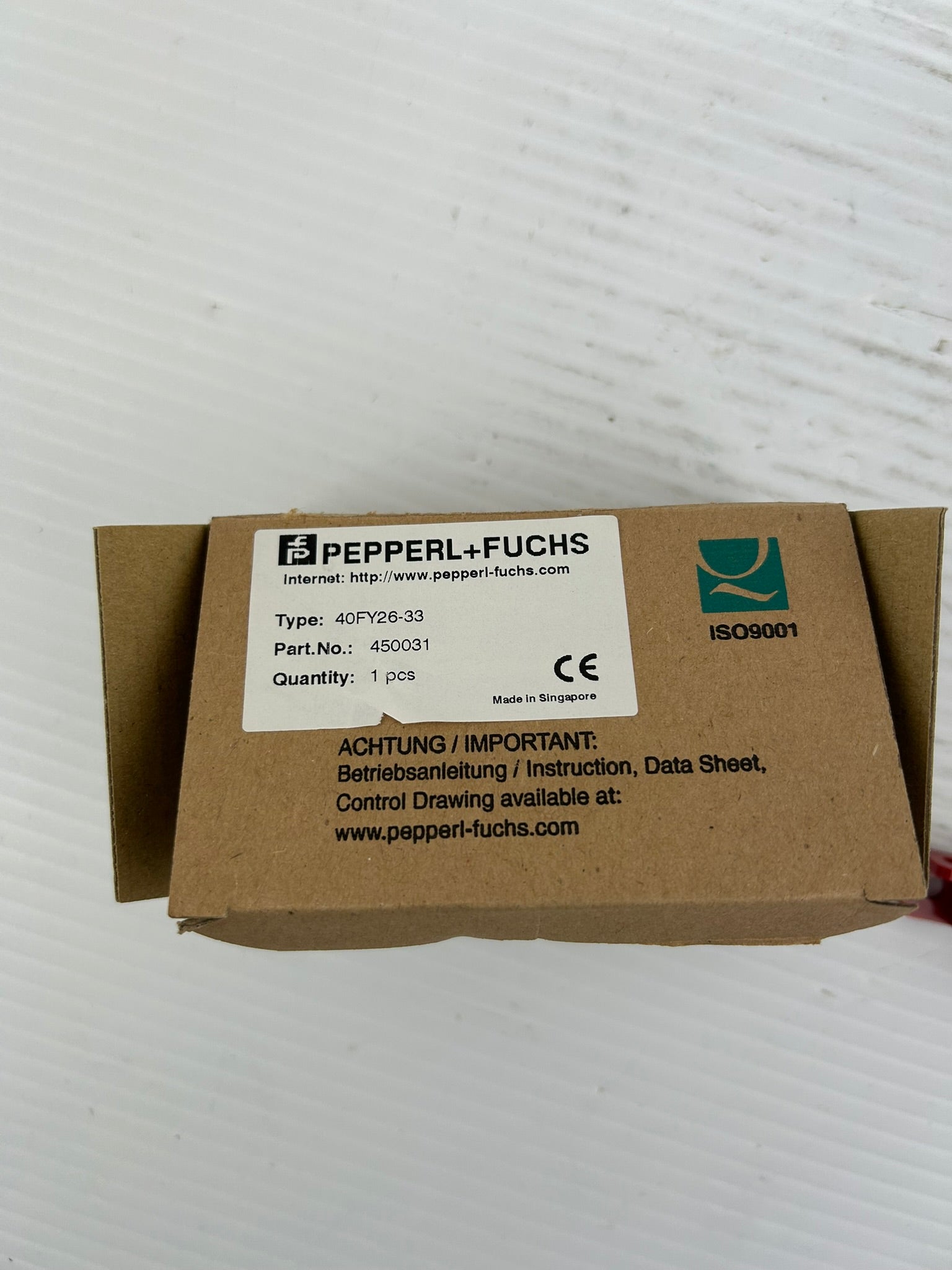Pepperl+Fuchs 40FY26-33 Proximity Switch Sensor 450031 Class 2