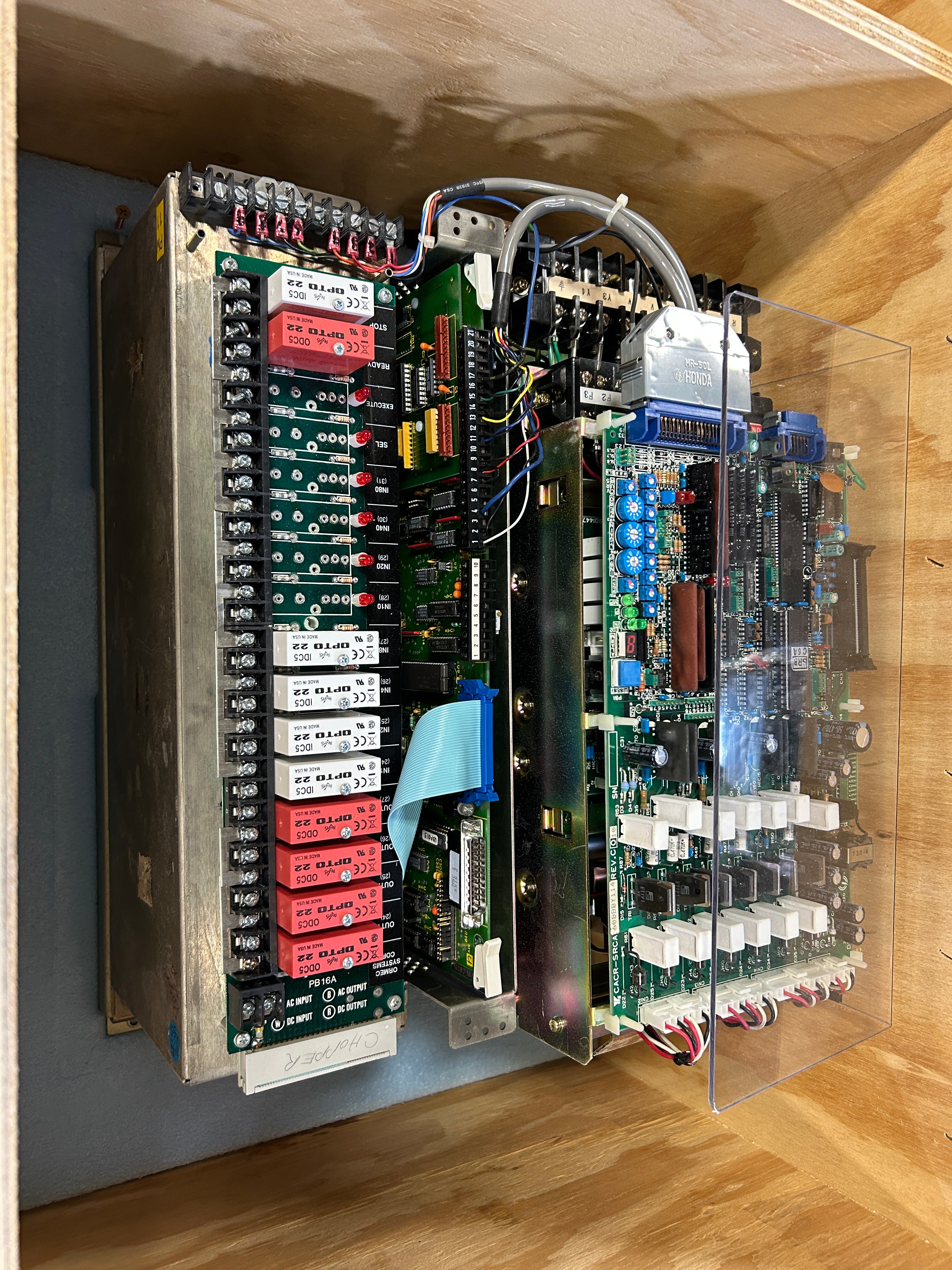 Ormec MCS-S45H:227 Servo Drive Assembly with SAC-SRDU Breaker Noise Filter