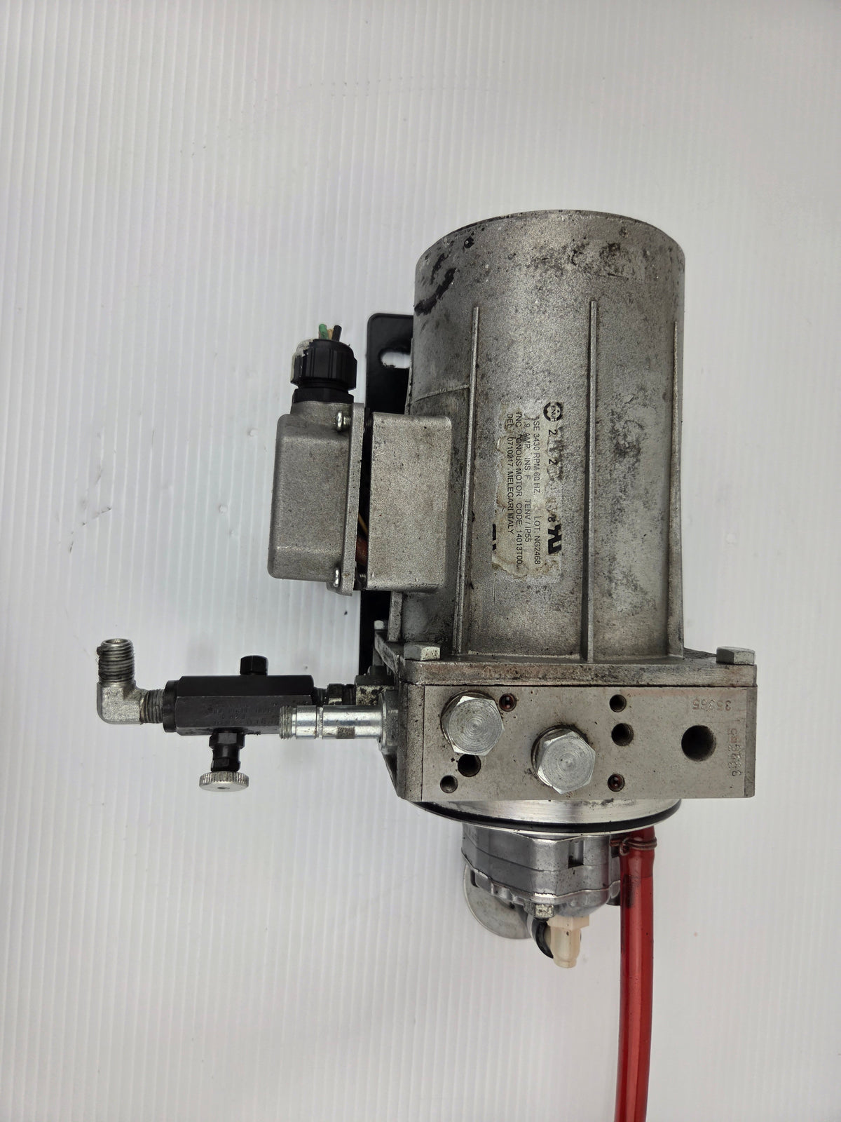 Melegari T0710202 0.75kW 1HP 230/400V 3PH Motor with Industrial Pump 3450 RPM