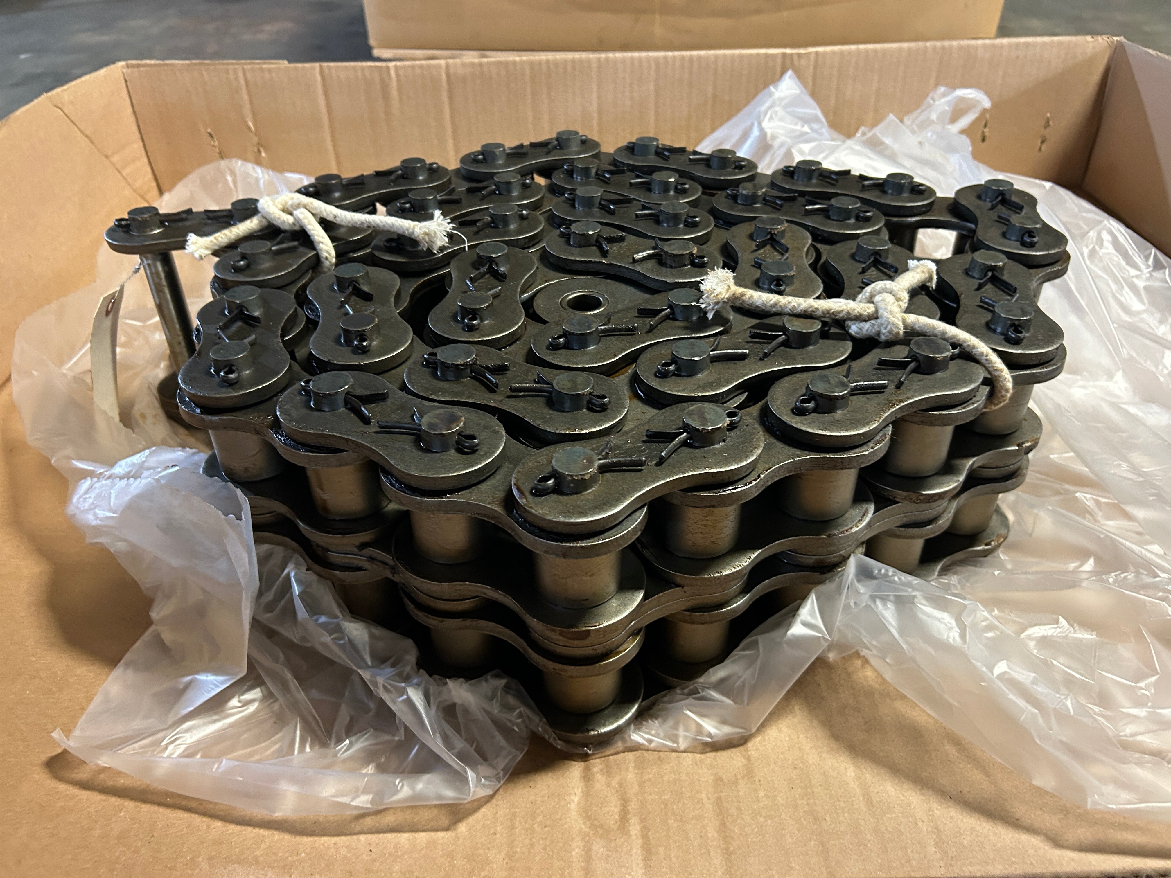 Tsubaki 200-2 Double Row Chain Roll Link Assembly ANSI 200 2.5" Pitch - 26 Links