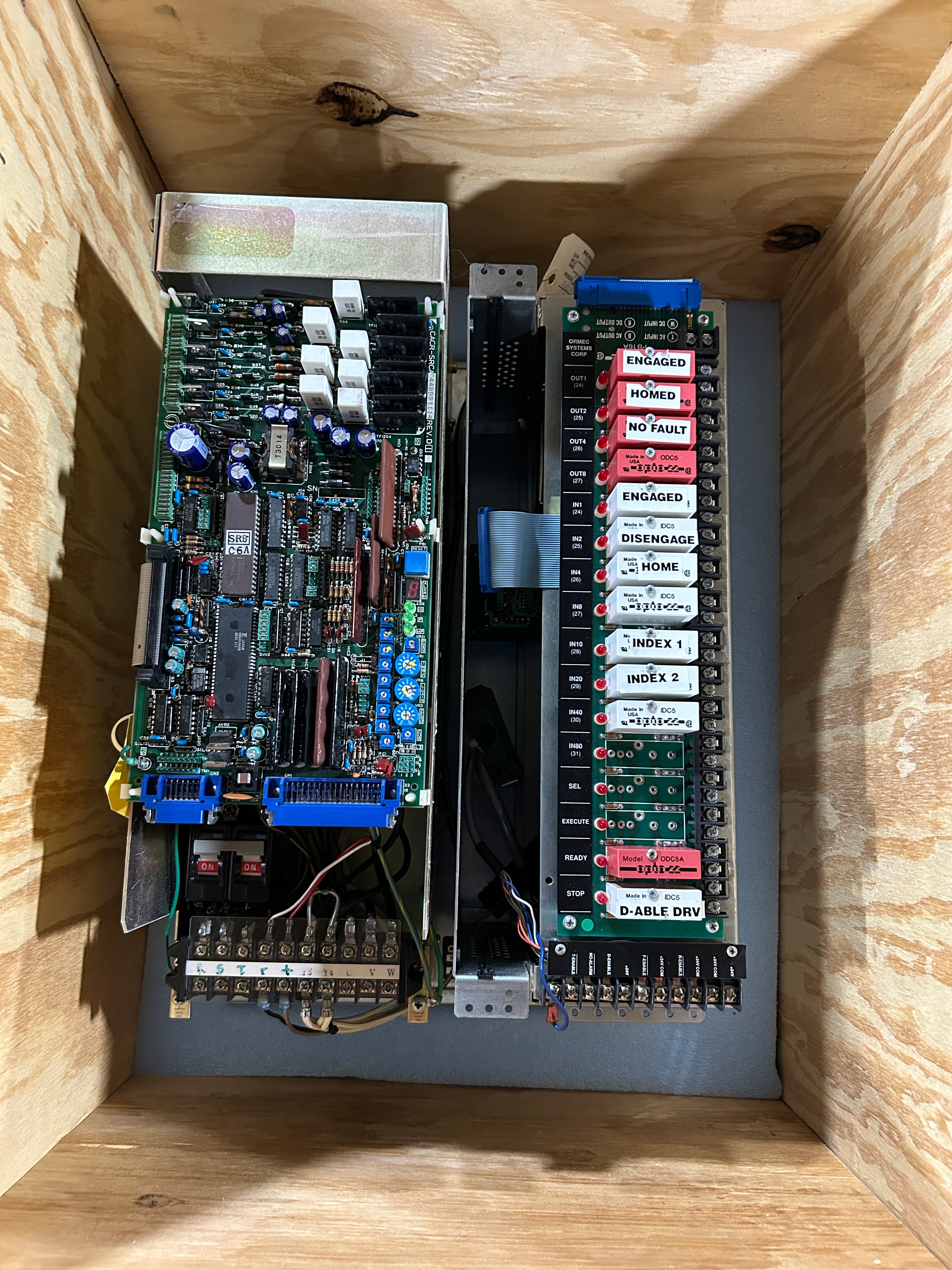 Ormec MCS-S33G*240 Servo Drive Assembly Telemecanique Breaker Tokin Noise Filter