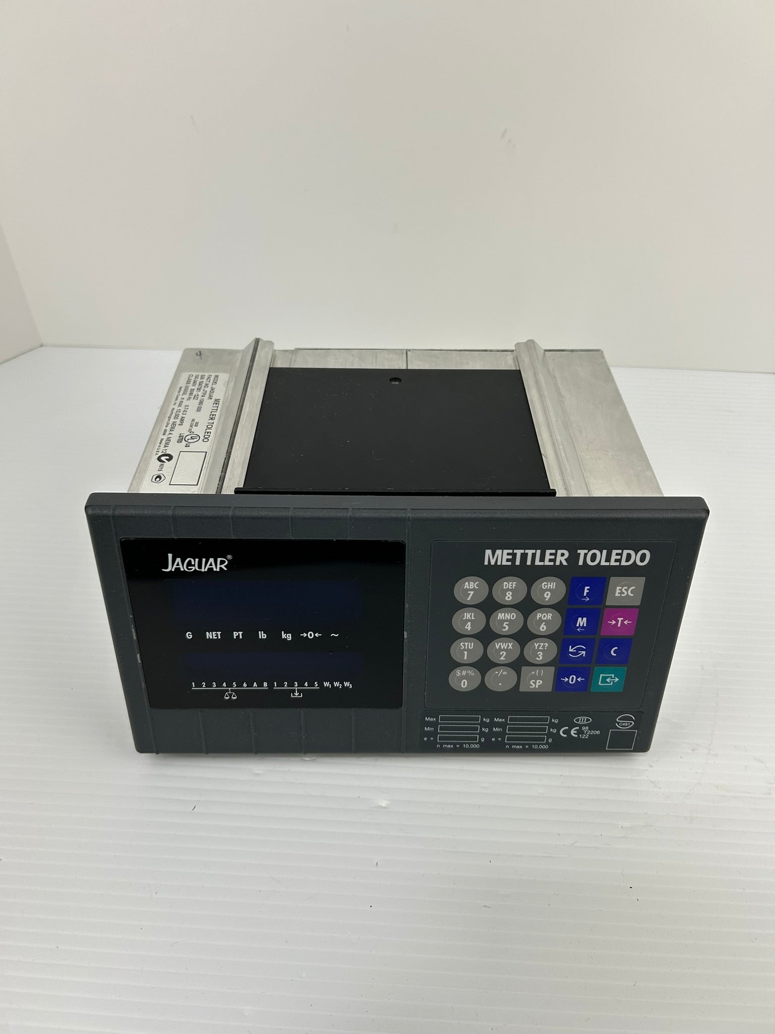 Mettler Toledo JAGUAR Scale Controller Interface Panel JTPA1060000