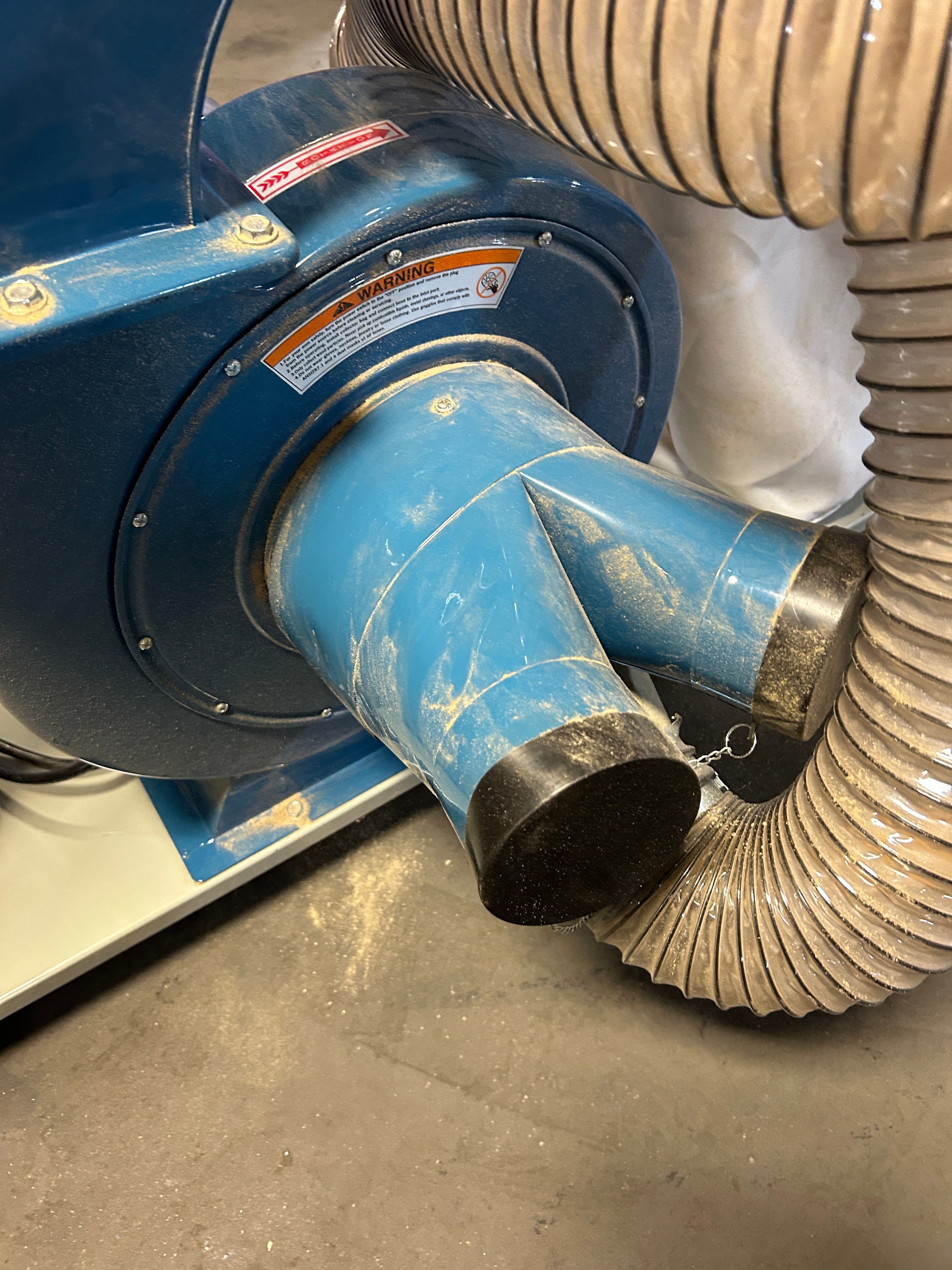 Baileigh Industrial DC-2300B Bag Style Dust Collector Woodworking 1PH 220V 3HP