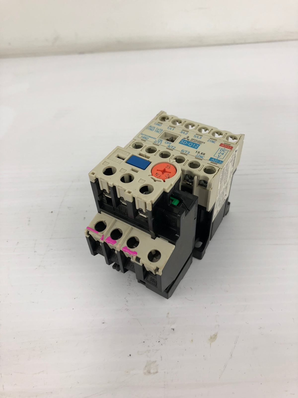 Mitsubishi SD-Q12 Contactor with TH-T18 Thermal Overload Relay
