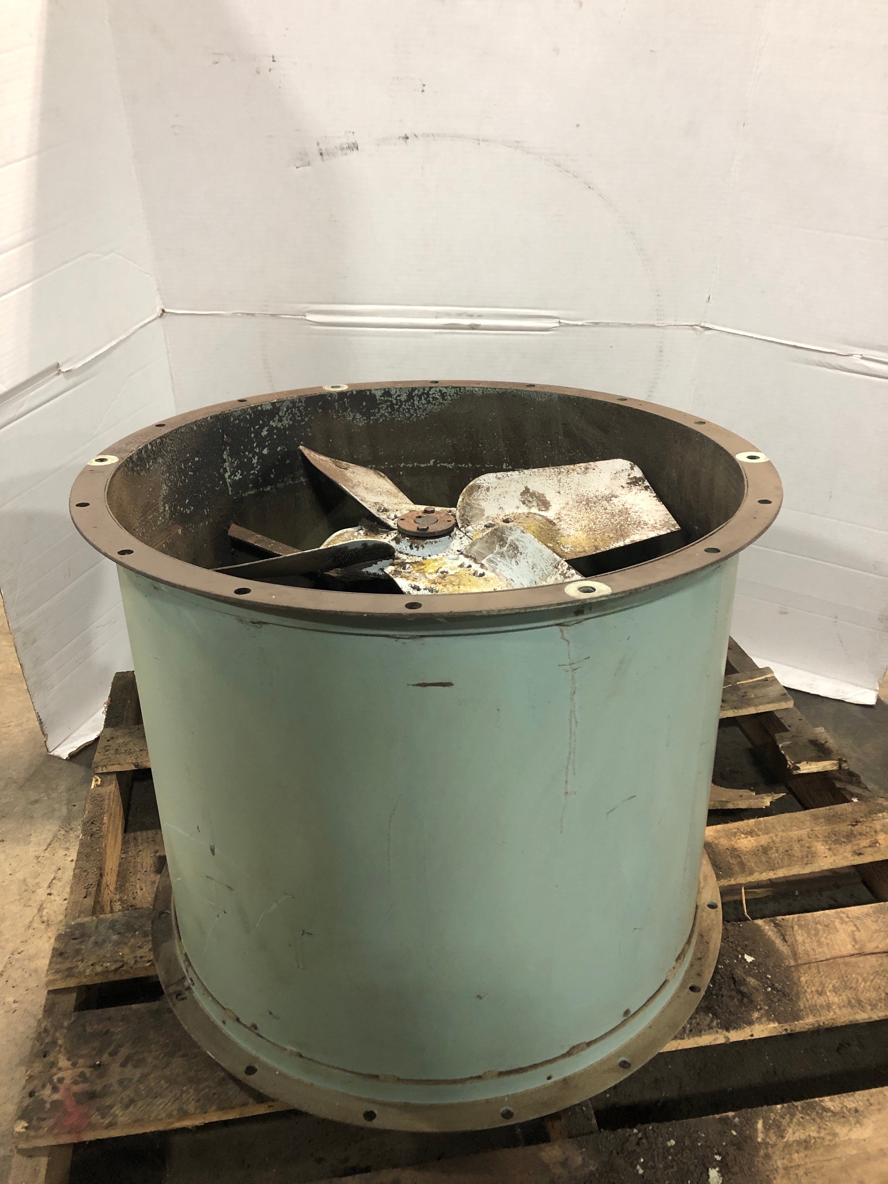 General Resource TAB-24N Tab Tube Axial Belt Drive Fan with 1 HP Motor 3PH