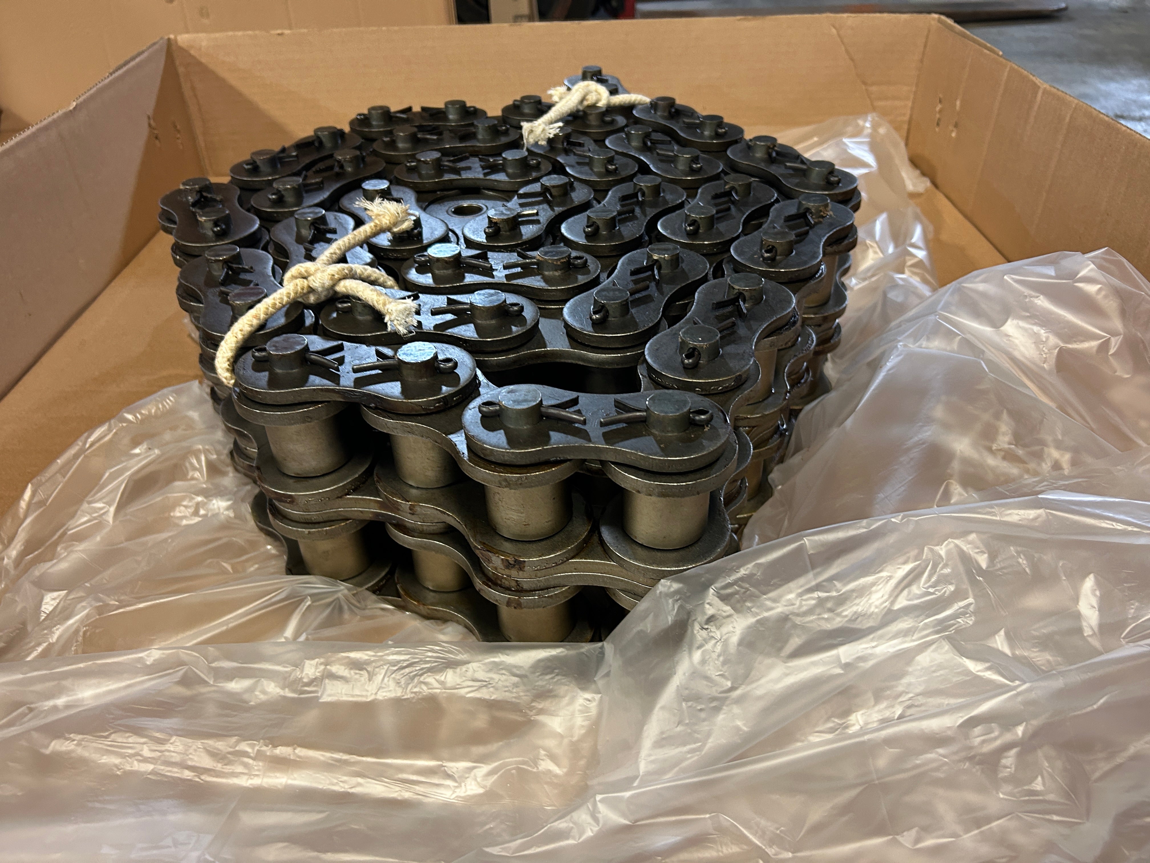 Tsubaki 200-2 Double Row Chain Roll Link Assembly ANSI 200 2.5" Pitch - 26 Links