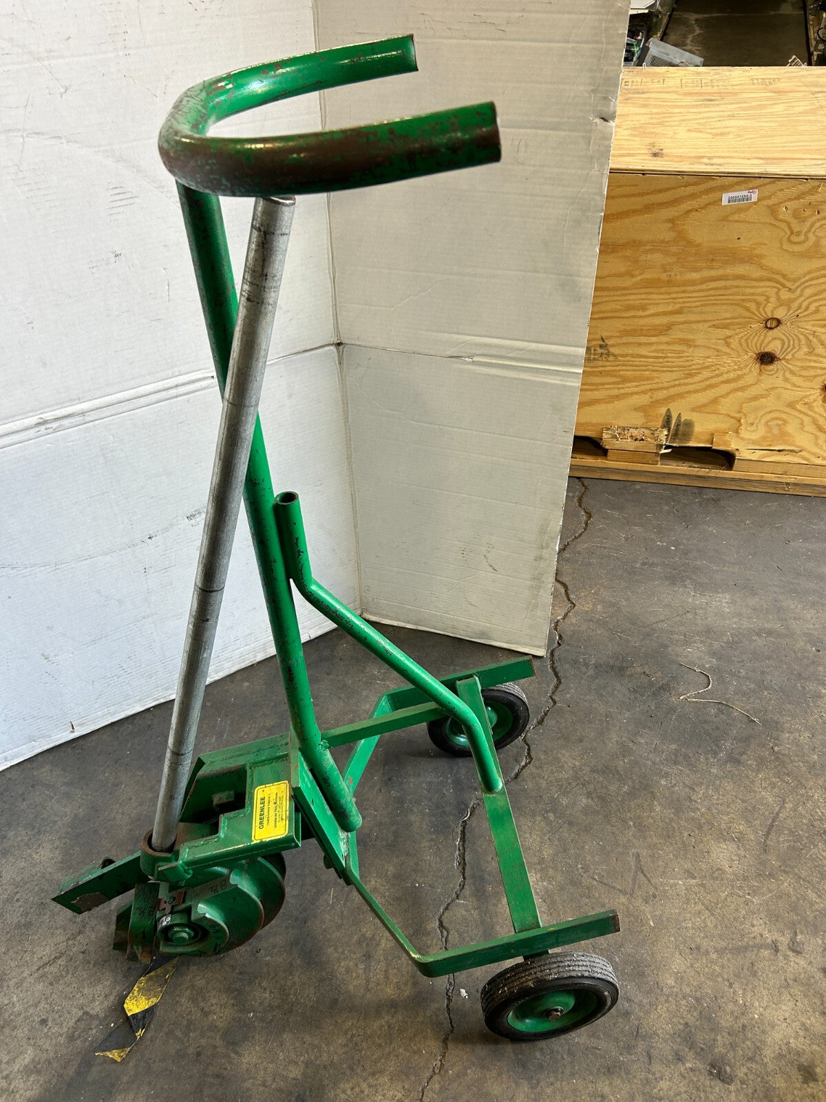 Greenlee Mechanical Pipe Bender 0-105 8-1/2" Rigid Steel AL Conduit 5024528