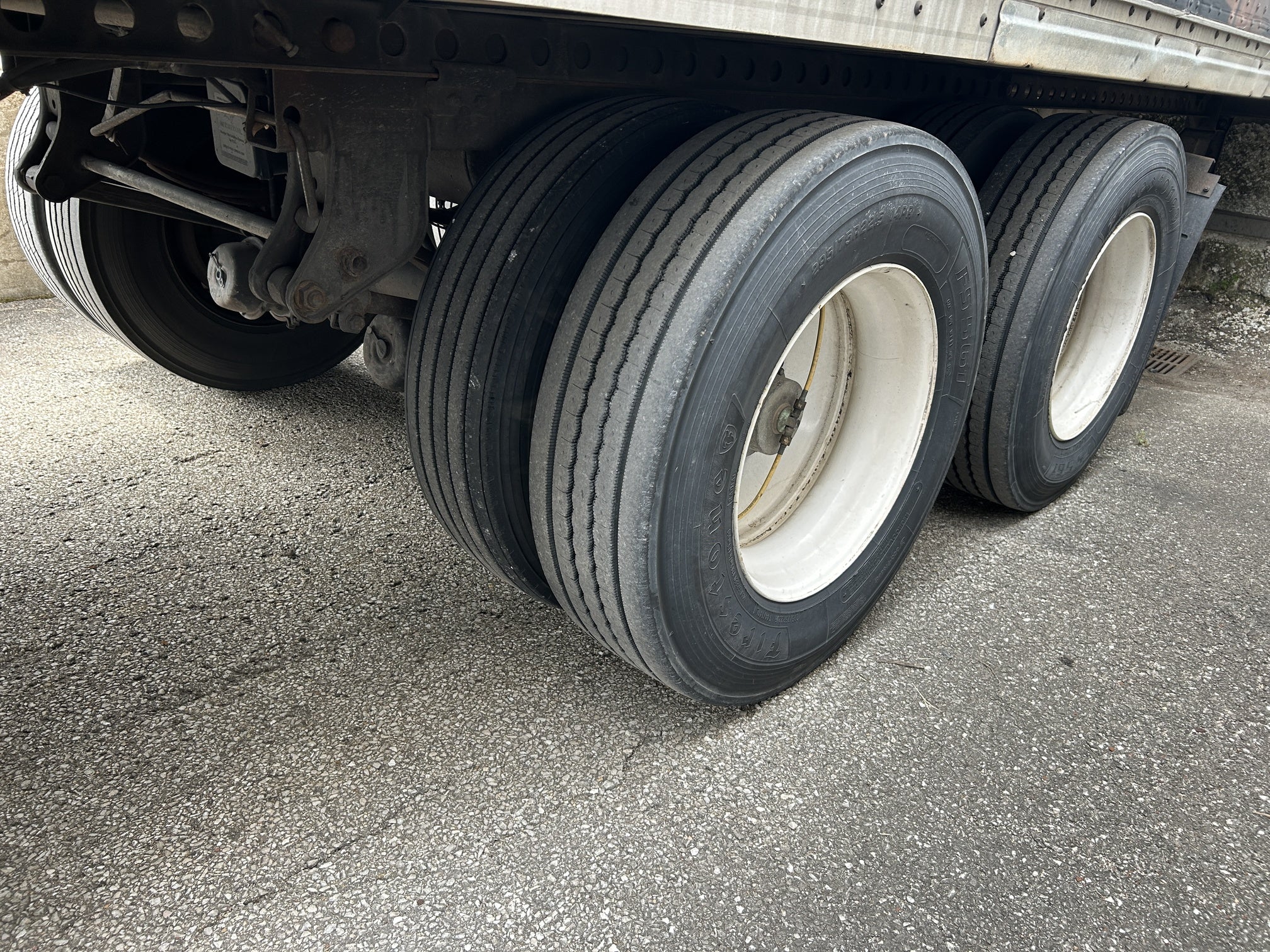 2008 Wabash Dry Van Trailer 53' #594 Title Swing Door Spring 1JJV532W38L106843