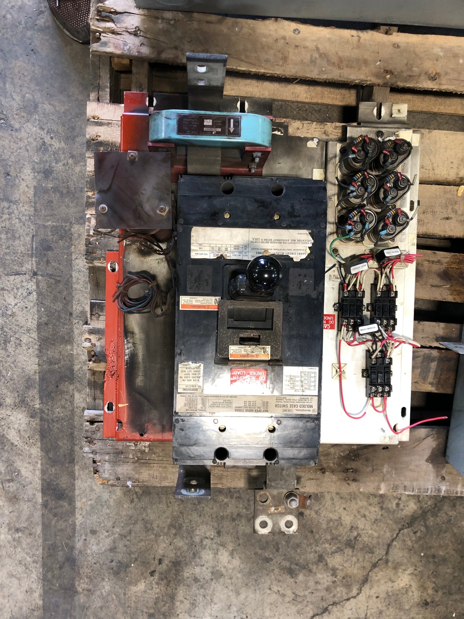 Westinghouse Circuit Breaker 1200A Remote Switch NB31200WK 3 Pole 752B682G06